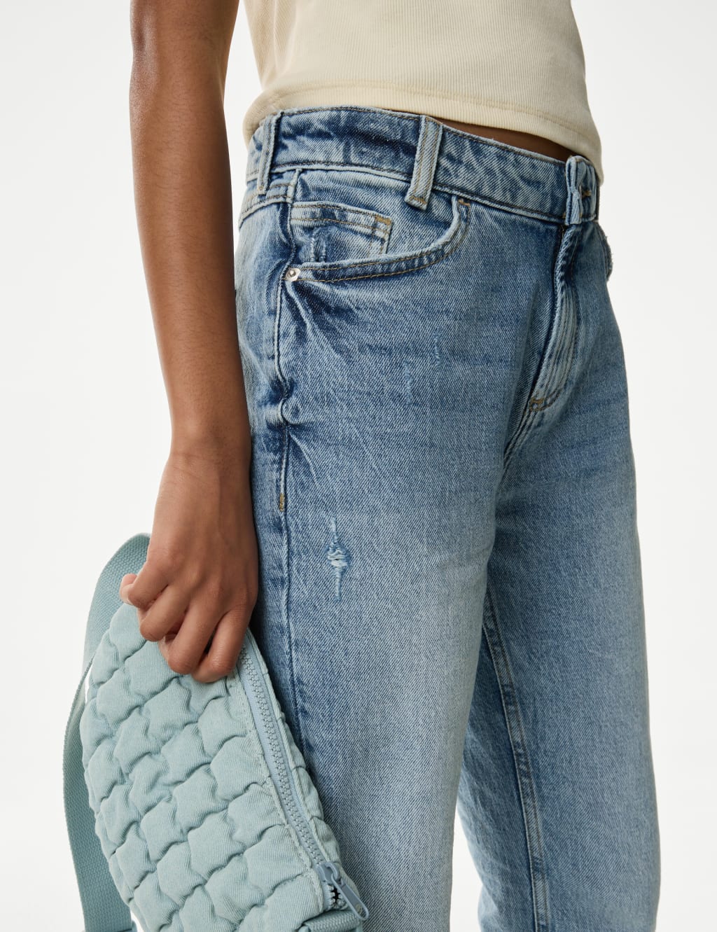 Straight Leg Denim Jeans (6-16 Yrs) 4 of 6