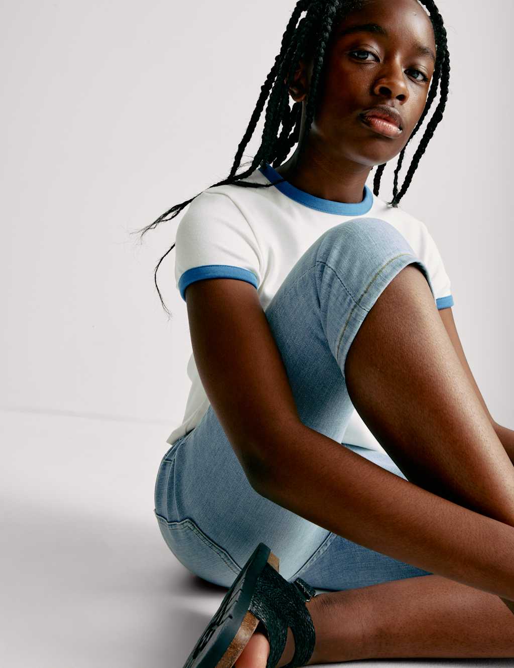 Skinny Capri Denim Jeans (6-16 Yrs) 5 of 6