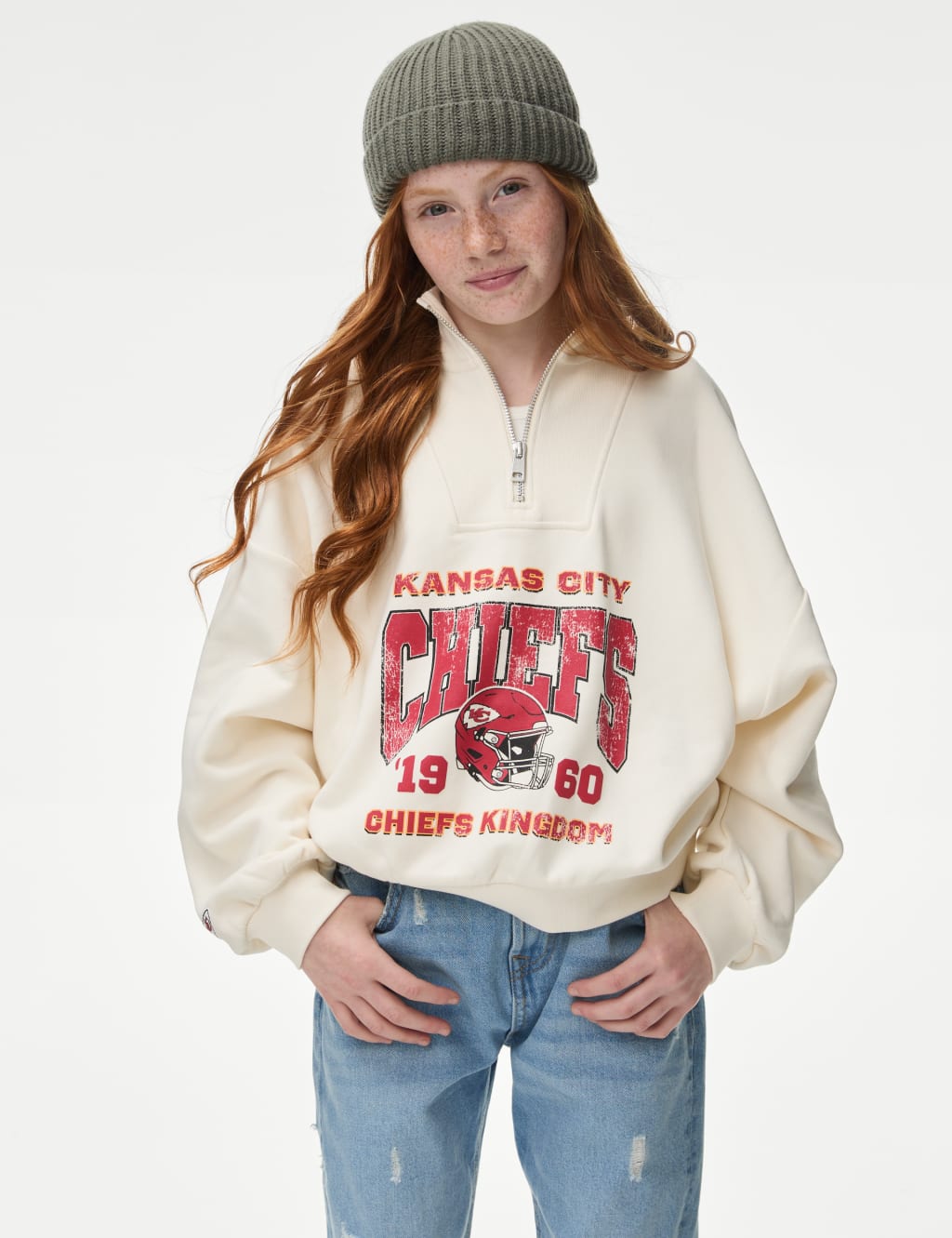 Chiefs sweatshirt womens 2025