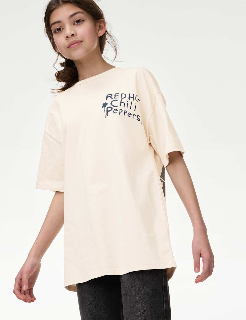 Pure Cotton Red Hot Chili Peppers T-Shirt (6-16 Yrs) 3 of 6