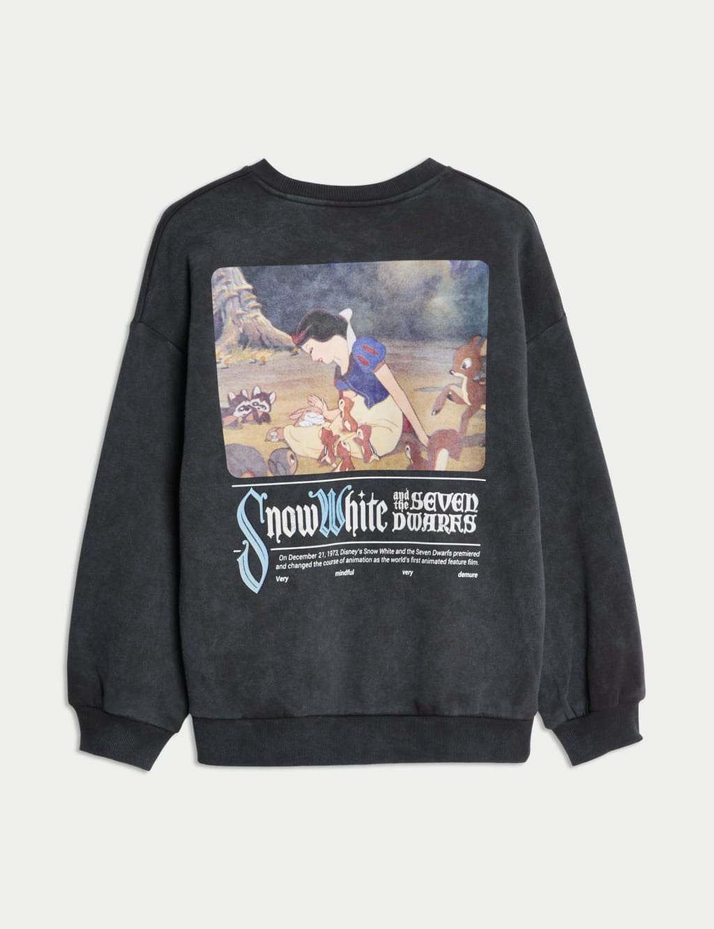 Cotton Rich Snow White™ Graphic Sweatshirt (6-16 Yrs) 7 of 7