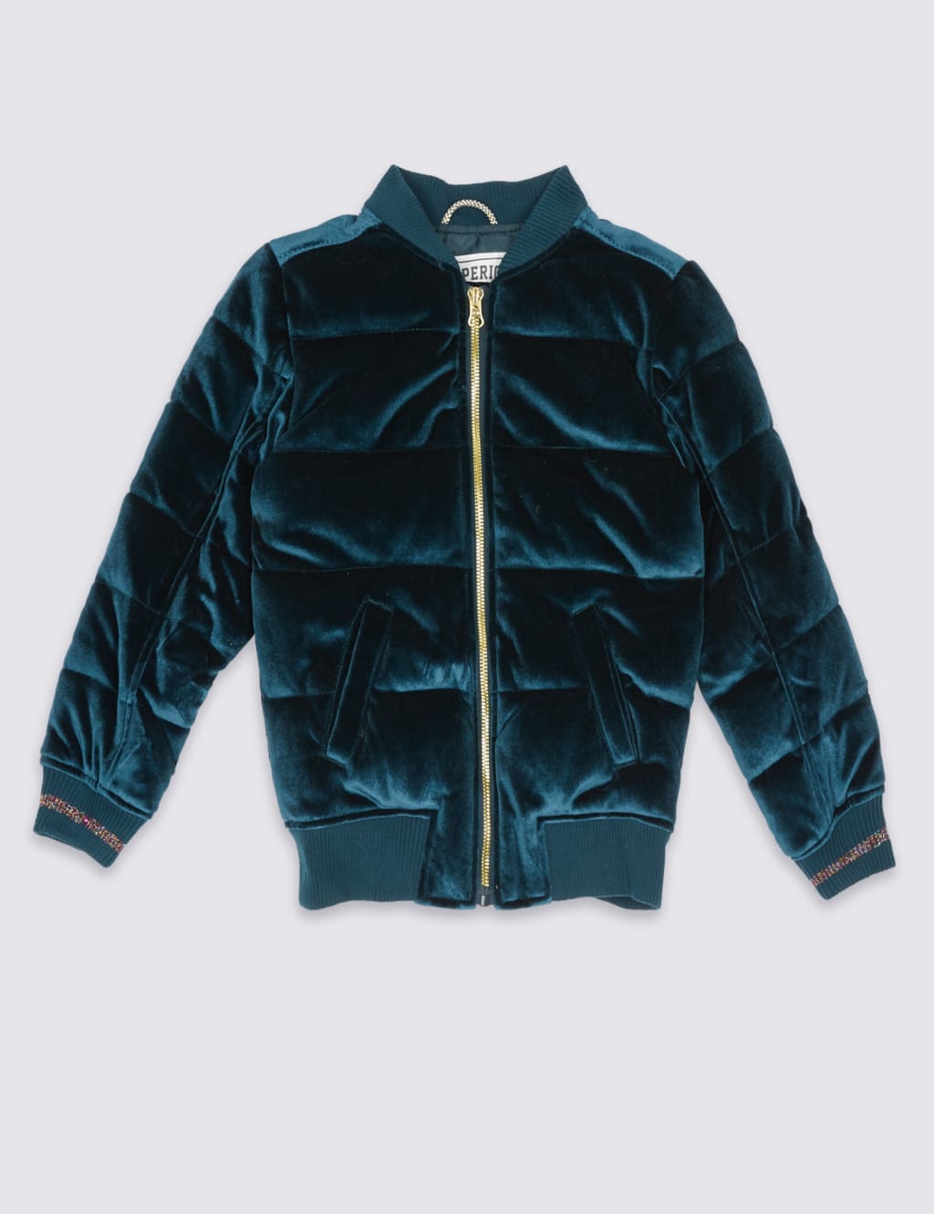 Girls velvet bomber jacket hot sale