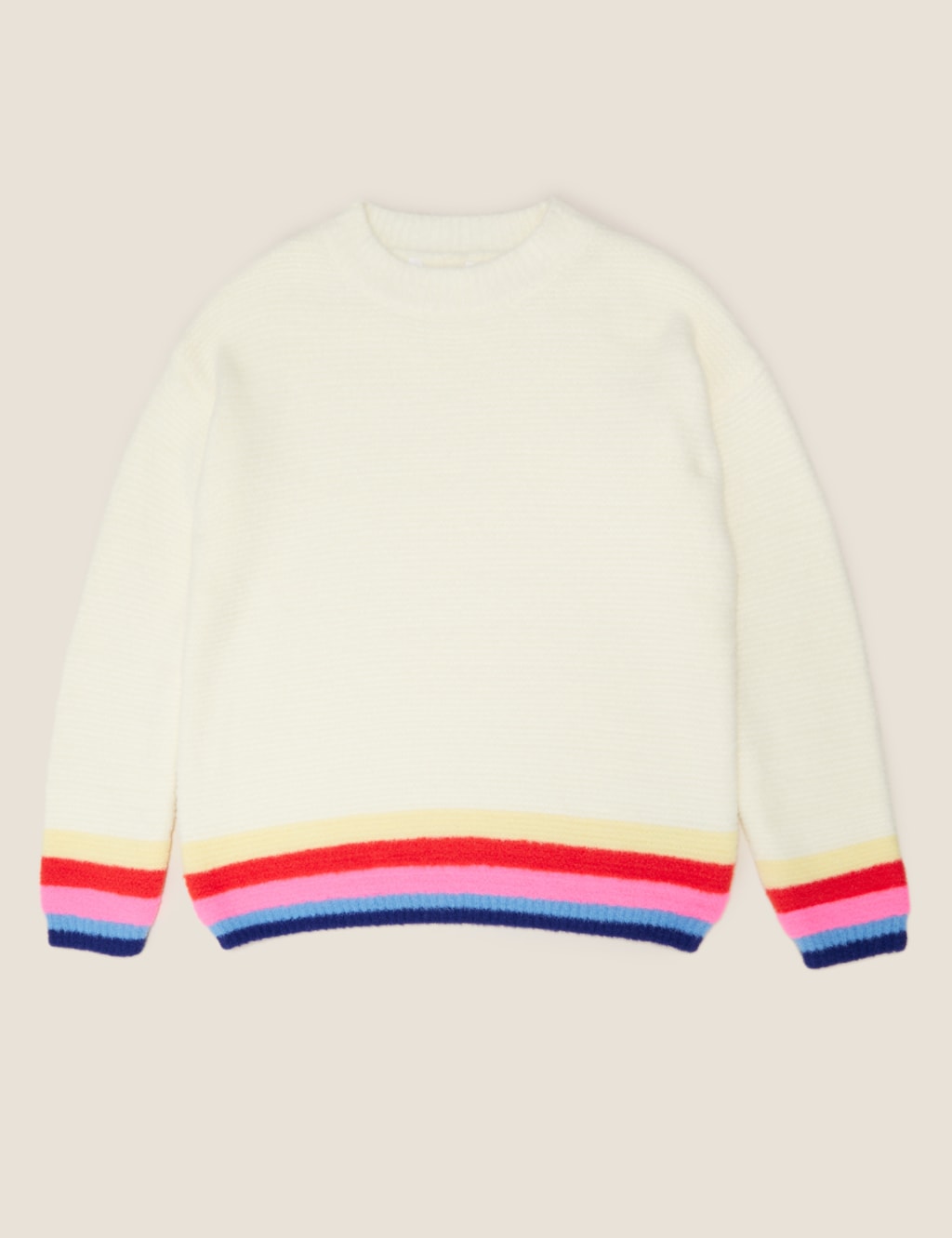 Striped Hem Jumper (6-14 Yrs) 2 of 4