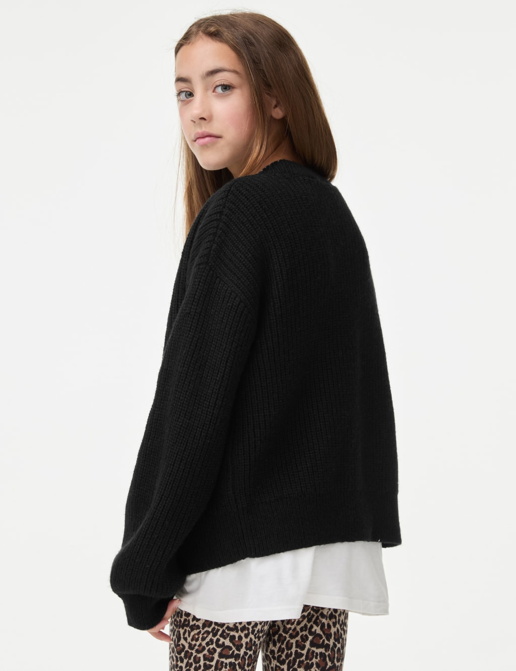 M&s chunky knit cardigan hotsell
