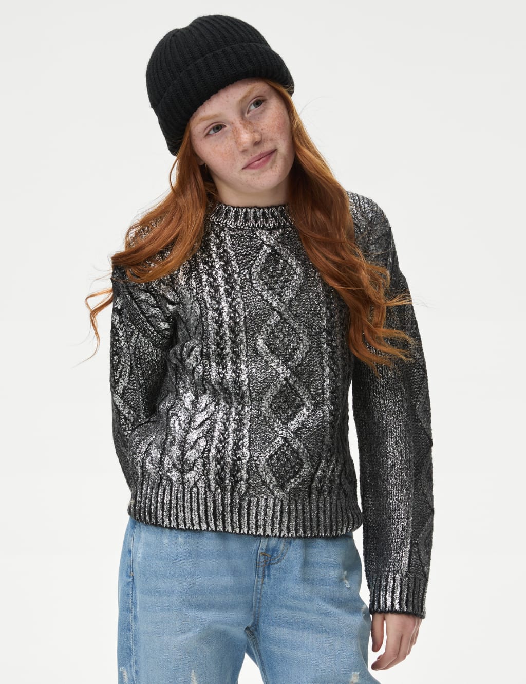 Foil knitwear discount