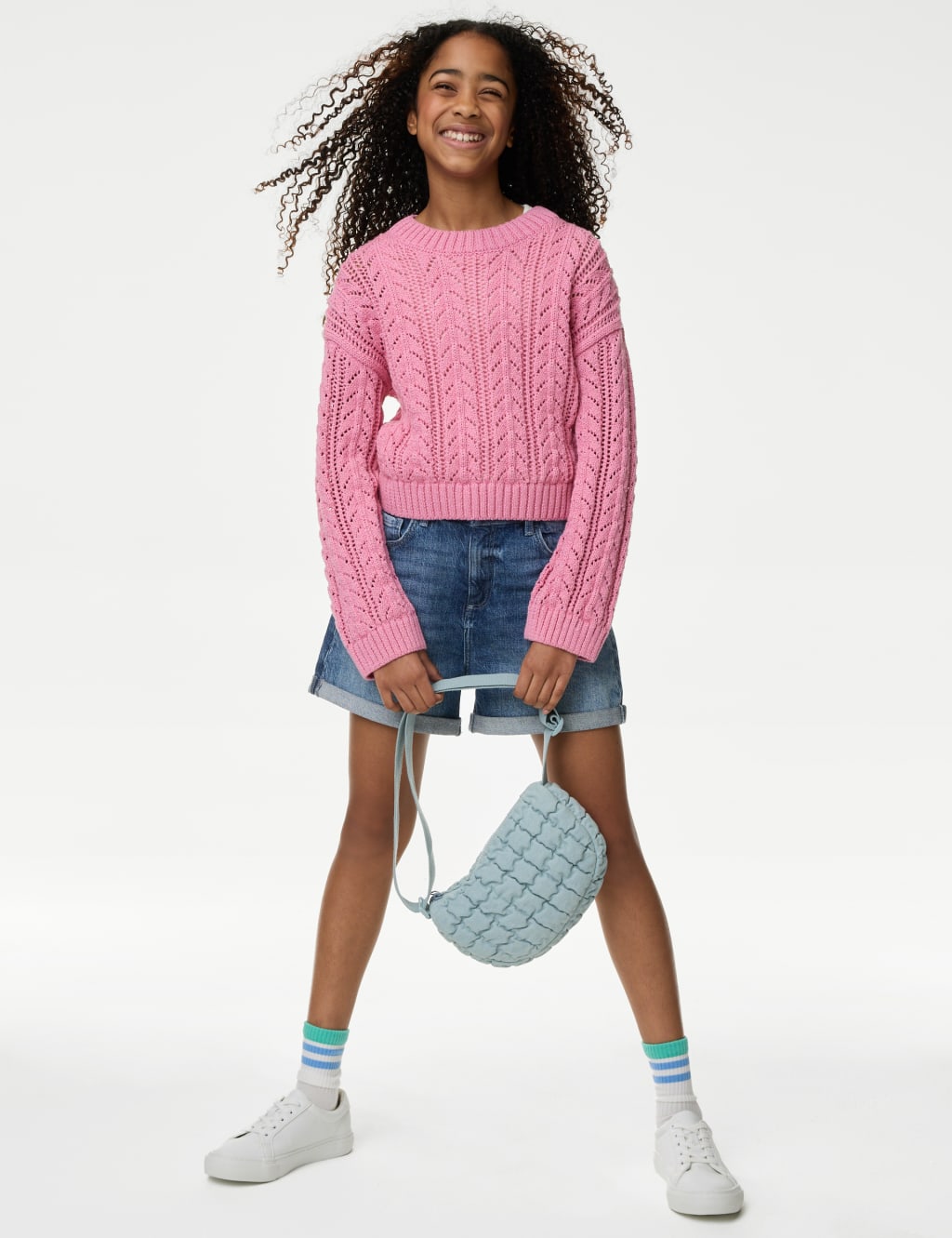 Cotton Rich Sparkly Jumper (2-16 Yrs) 3 of 5