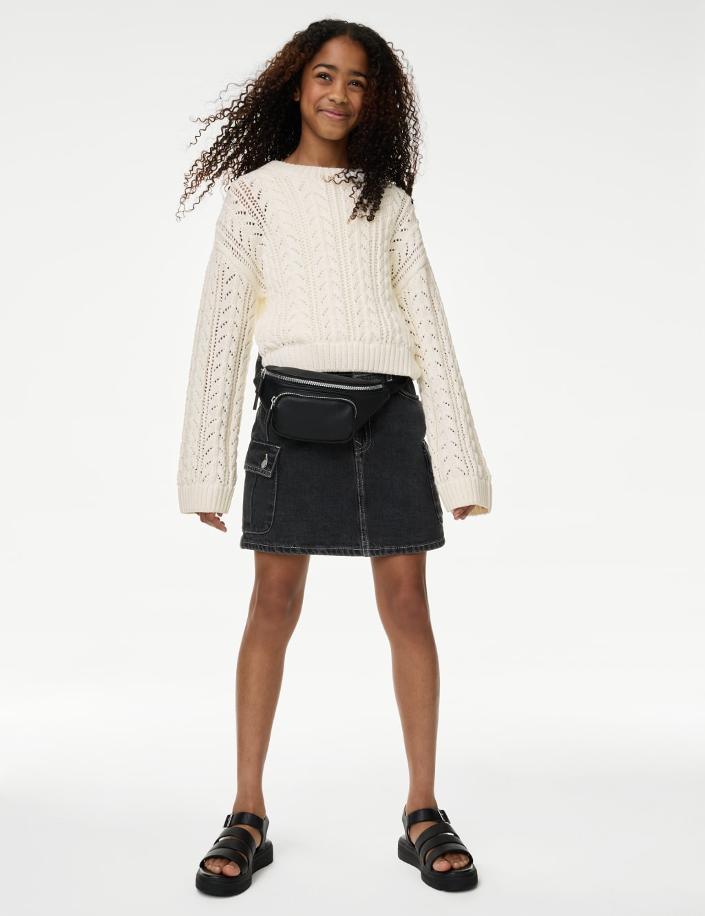 Cotton Rich Sparkly Jumper (2-16 Yrs) 3 of 5