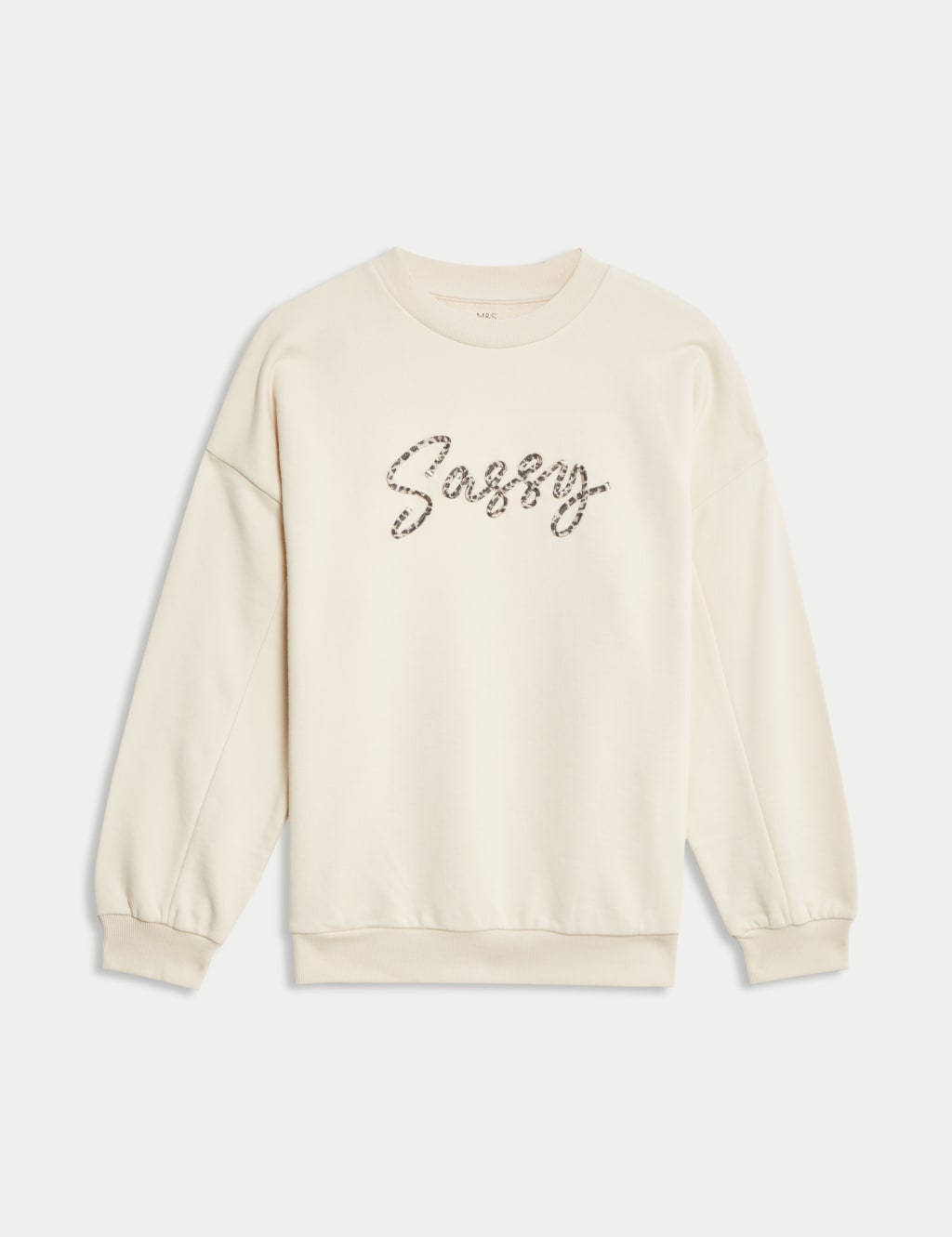 Cotton Rich Sassy Sweatshirt (6-16 Yrs) 2 of 5