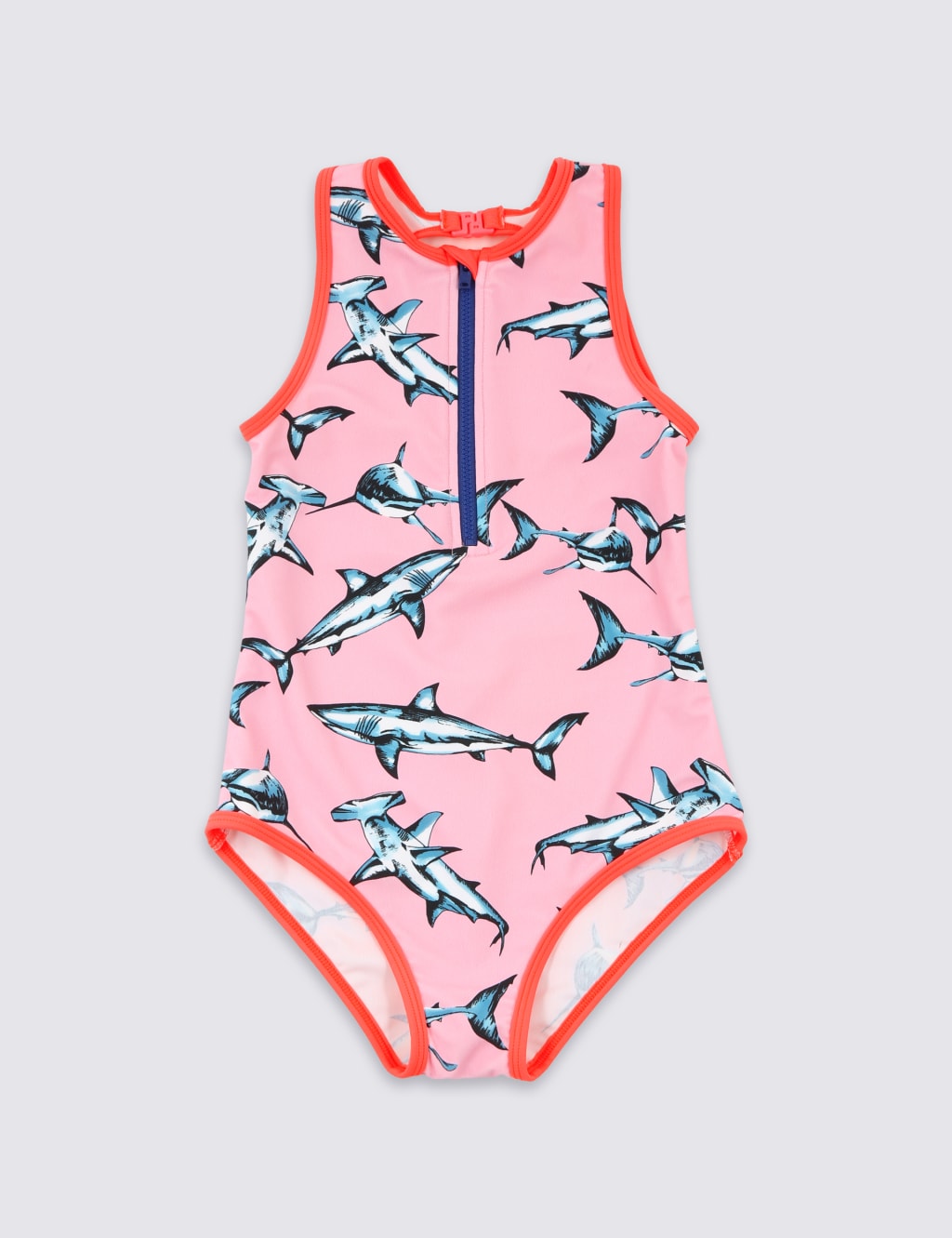 Shark print swimsuit on sale