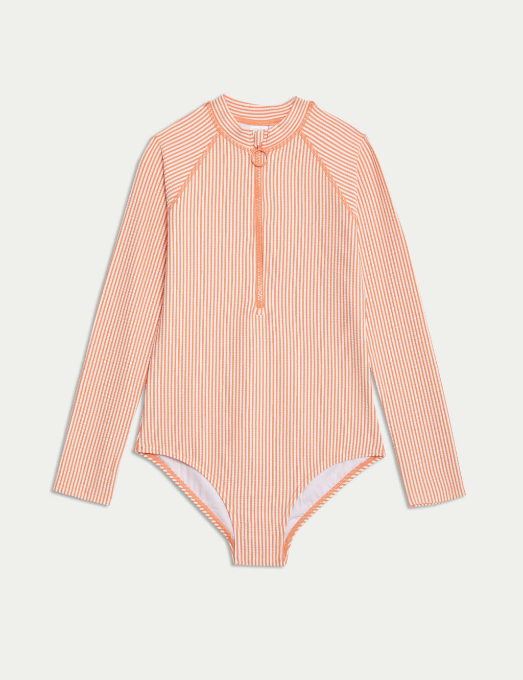 Striped long sleeve swimsuit online