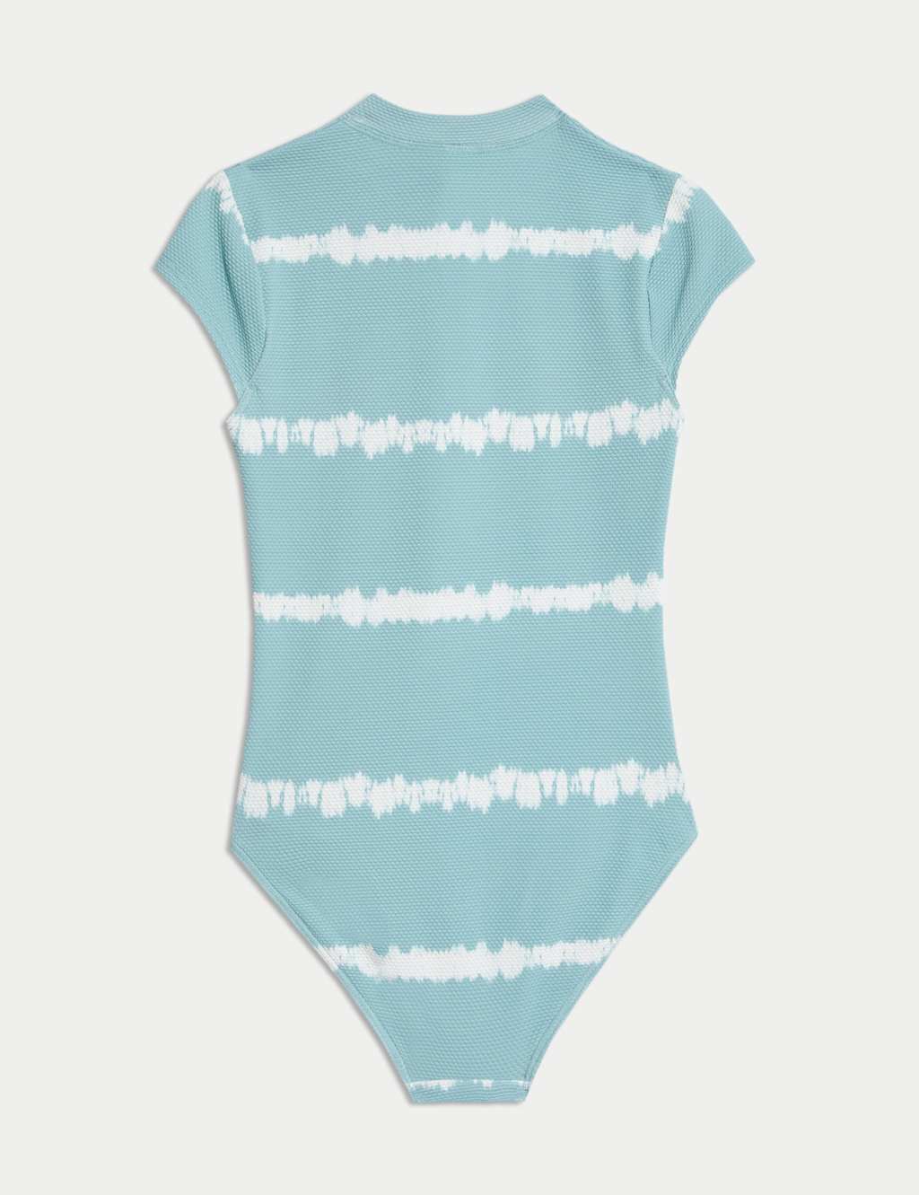 Striped Tie Dye Zip Swimsuit (6-16 Yrs) 2 of 3