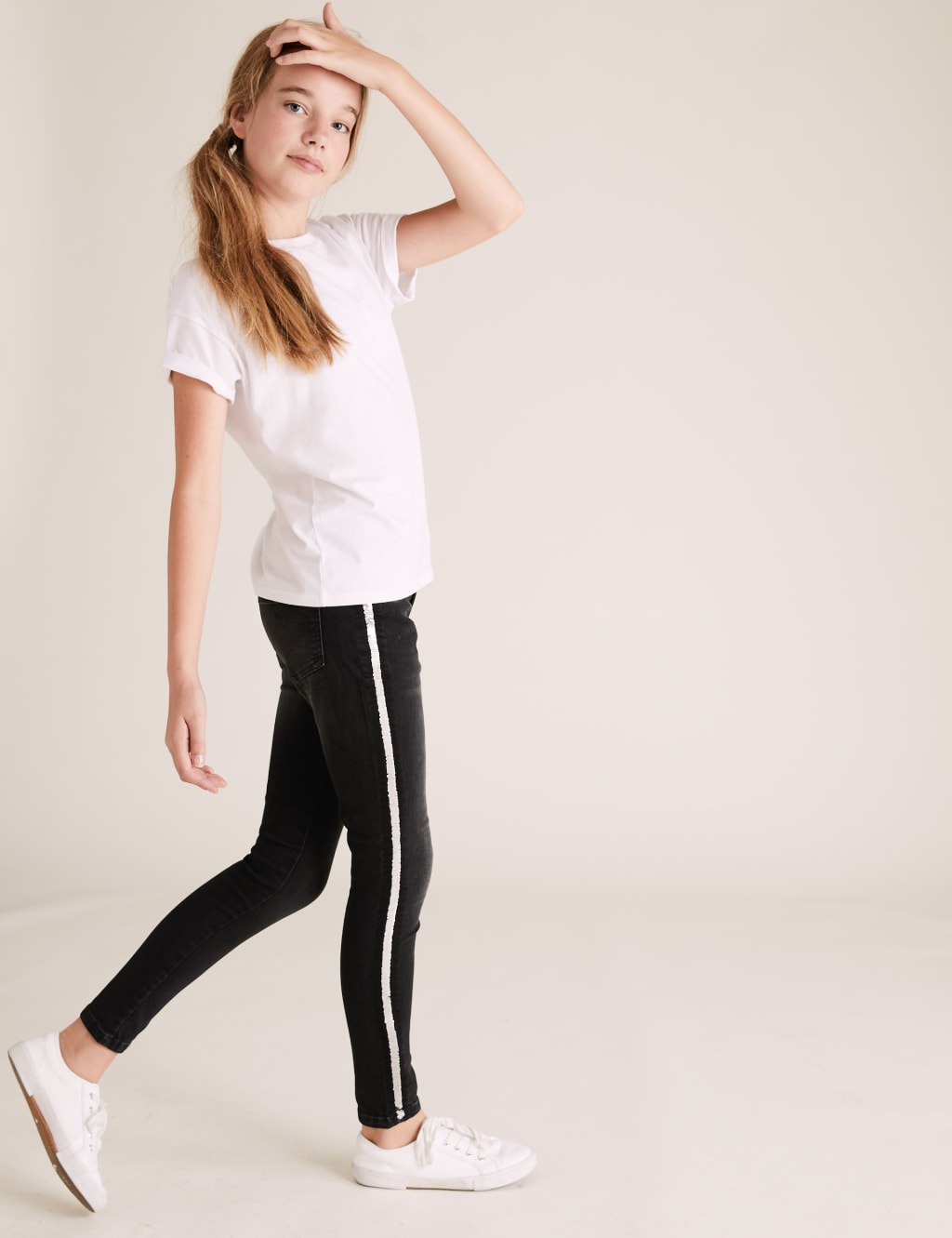 Next side stripe jeans best sale
