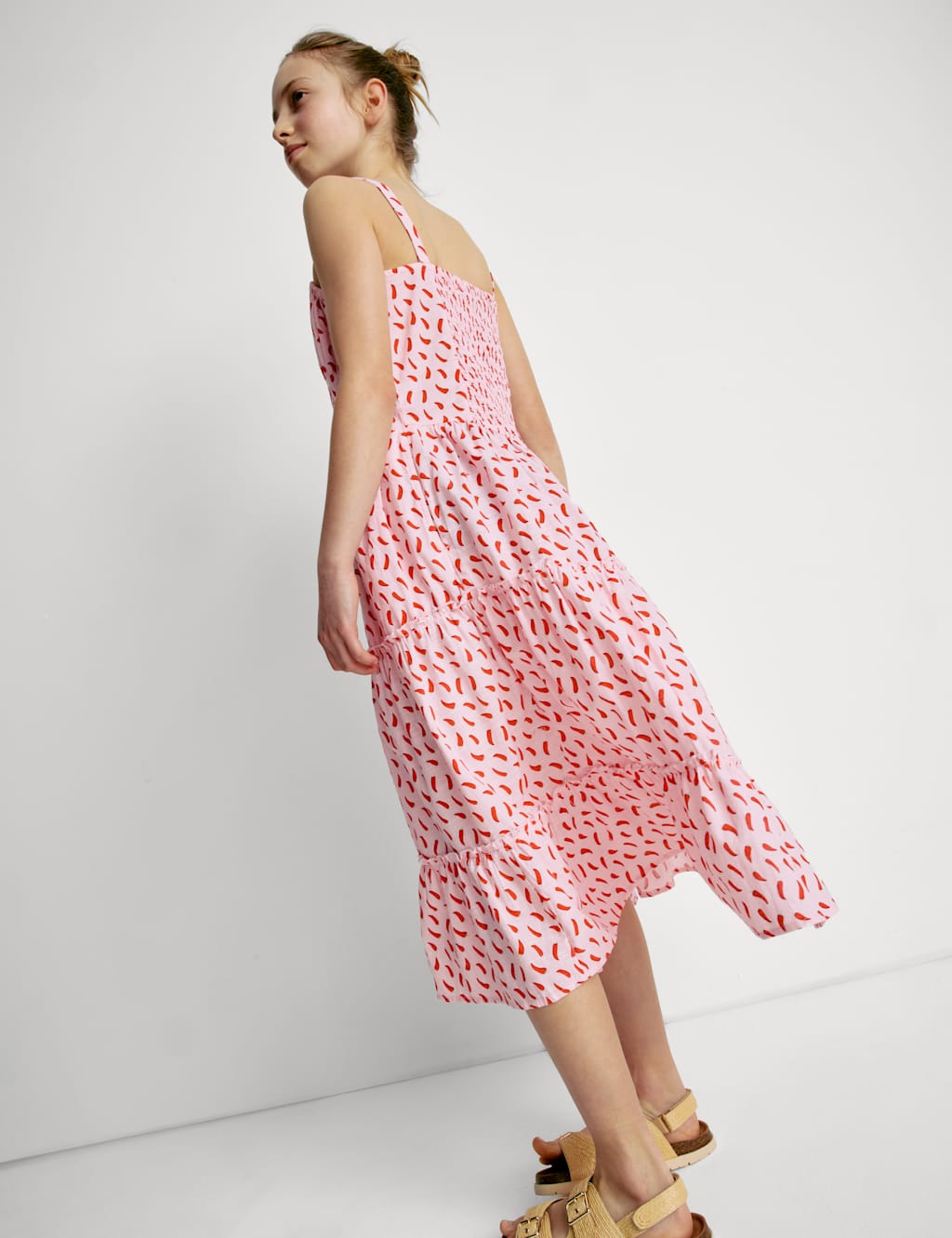 Pure Cotton Maxi Dress (6-16 Yrs) 4 of 7