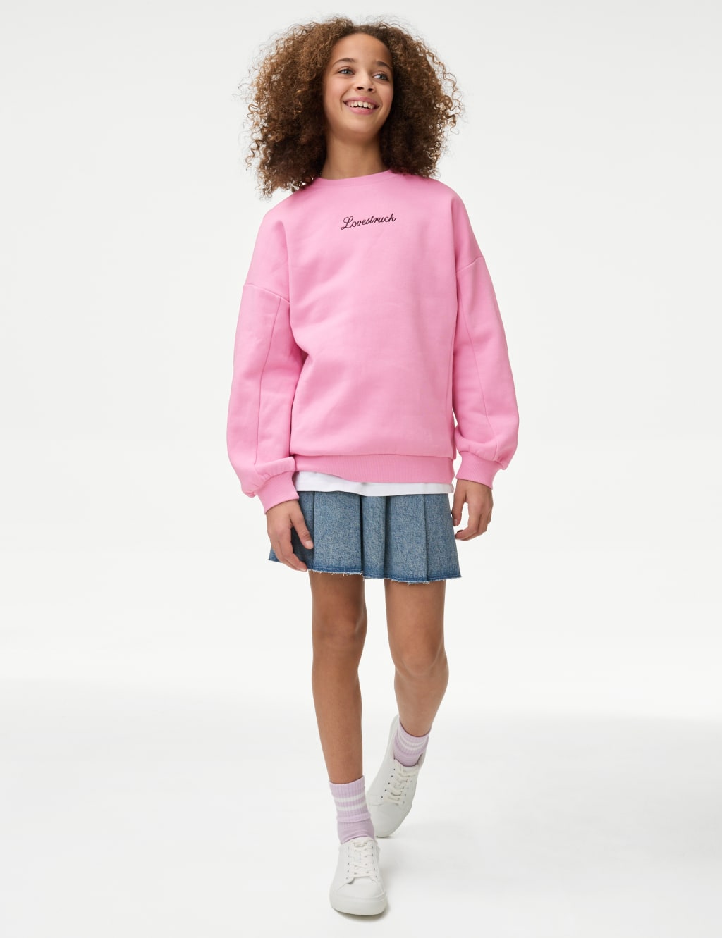 Cotton Rich Lilo & Stitch™ Sweatshirt (6-16 Yrs) 3 of 6