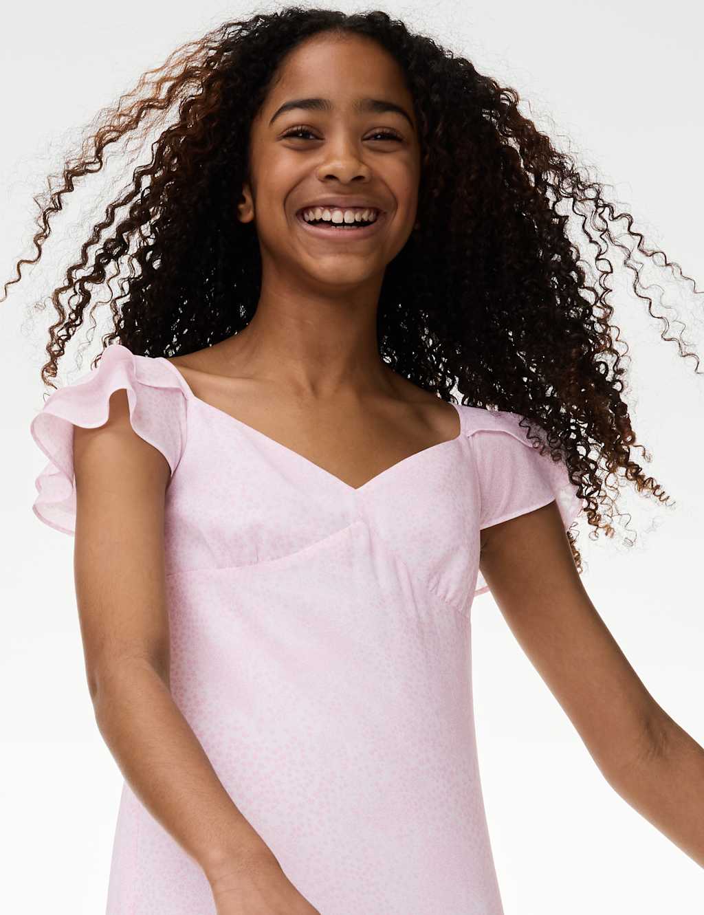 Floral Frill Dress (6-16 Yrs) 3 of 4
