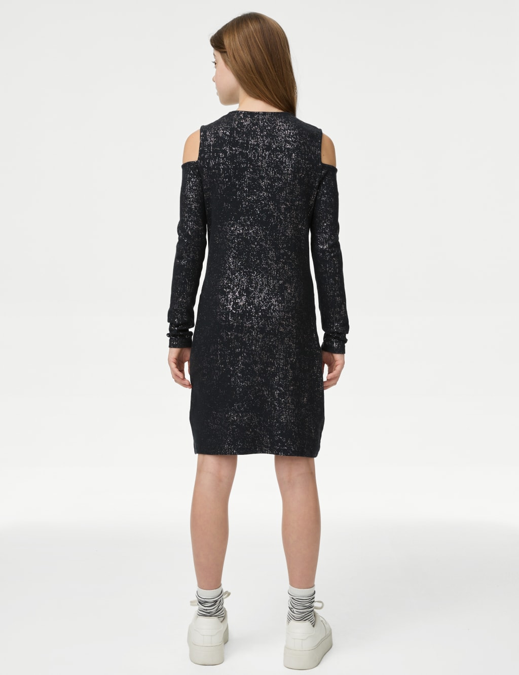 Topshop cold shoulder dress cheap