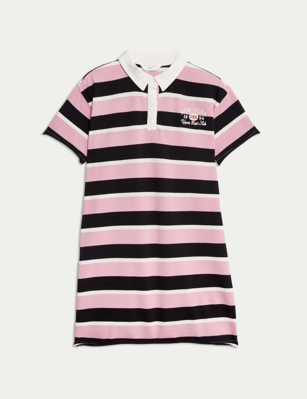 Pure Cotton Striped Dress (6-16 Yrs) 2 of 4