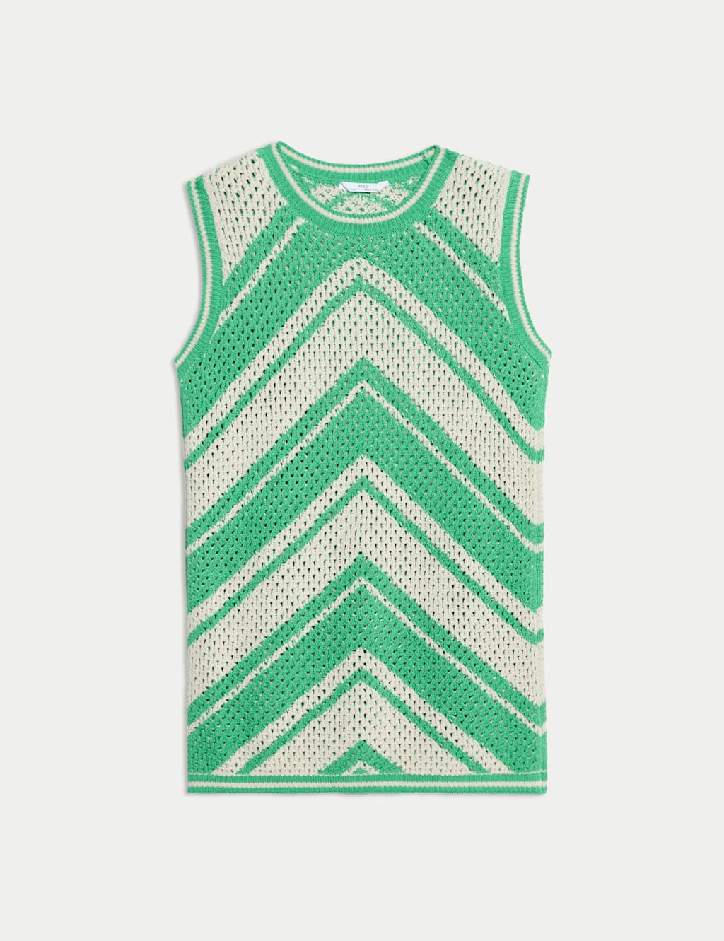 Cotton Rich Striped Knitted Dress (6-16 Yrs) 2 of 4