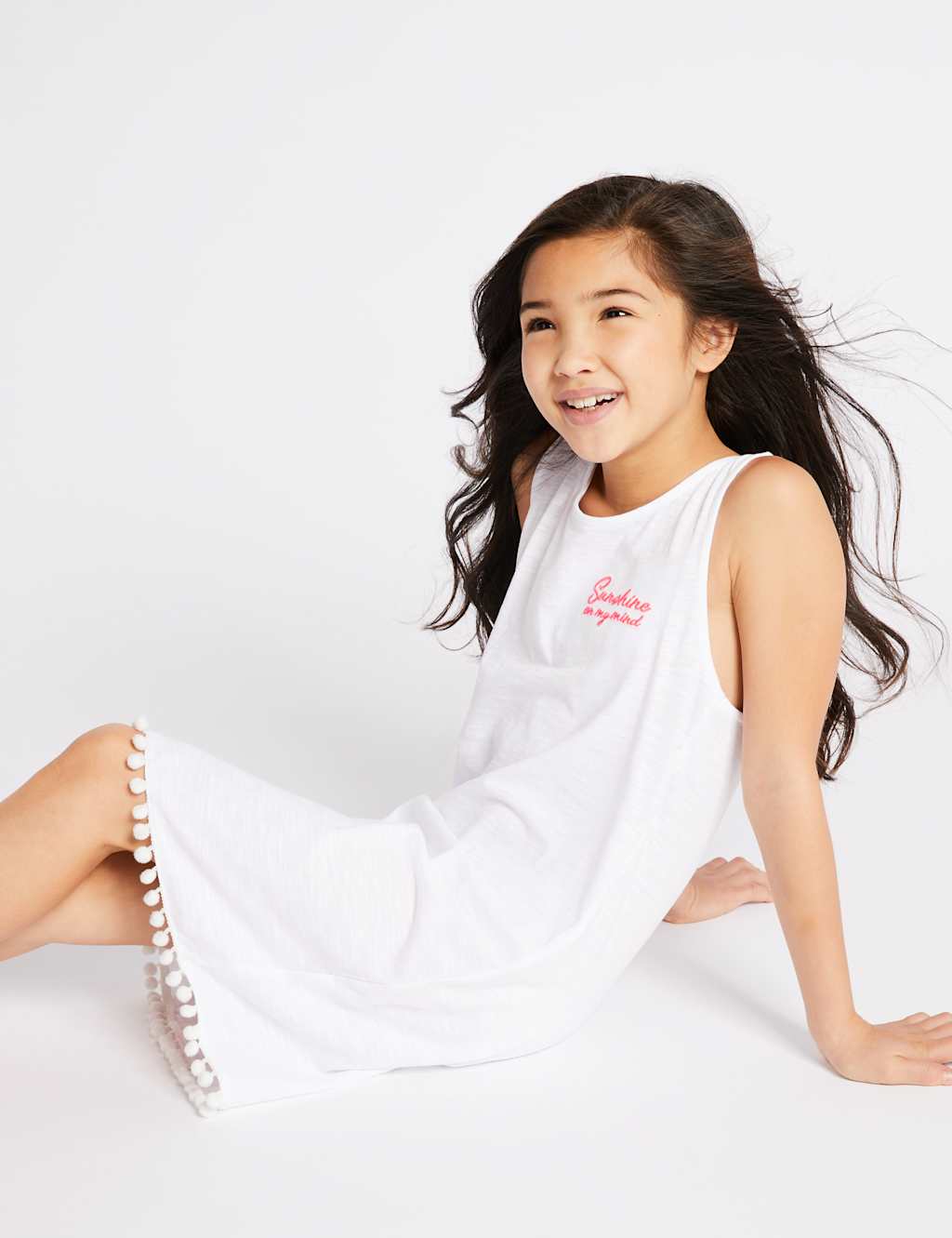 2 Pack Pure Cotton Dress (3-16 Years) 3 of 4