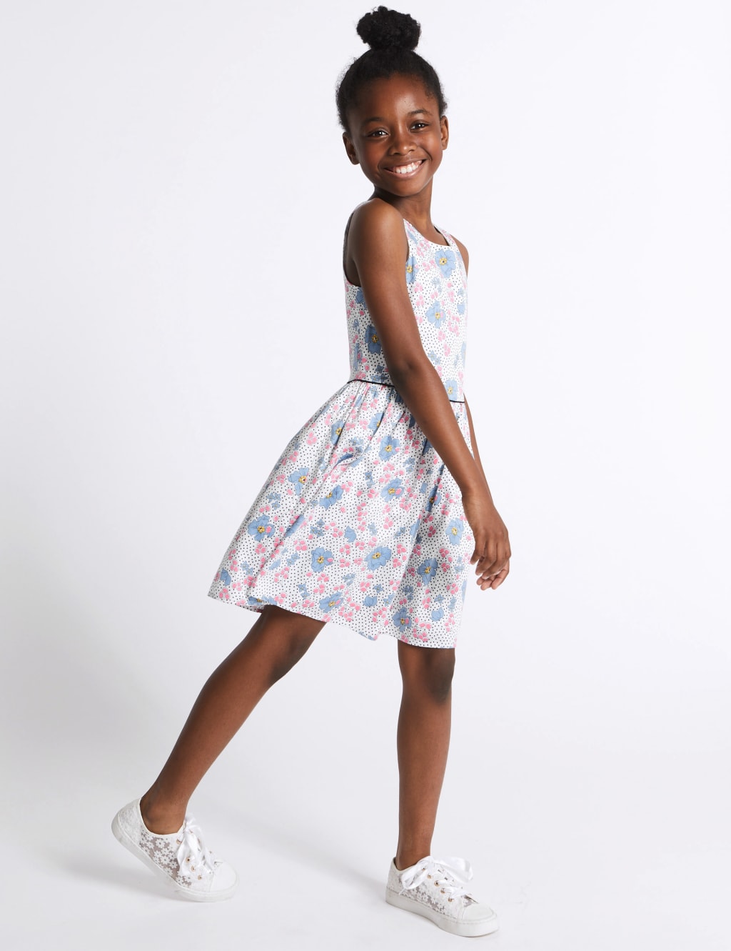 Floral Print Prom Dress (3-16 Years) 1 of 4
