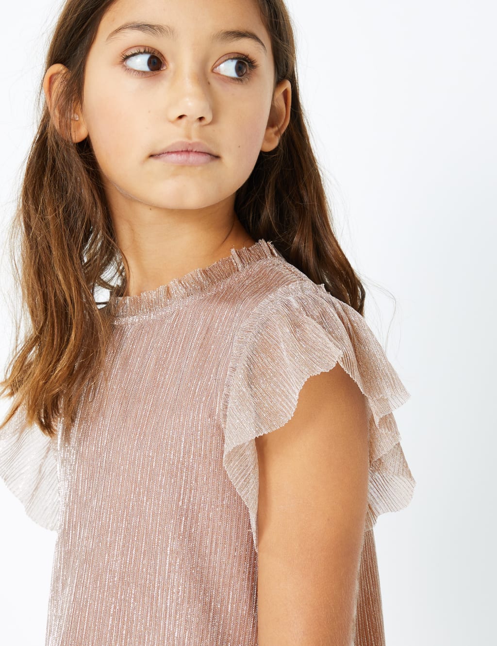 Metallic Dress (3-16 Years) 3 of 4