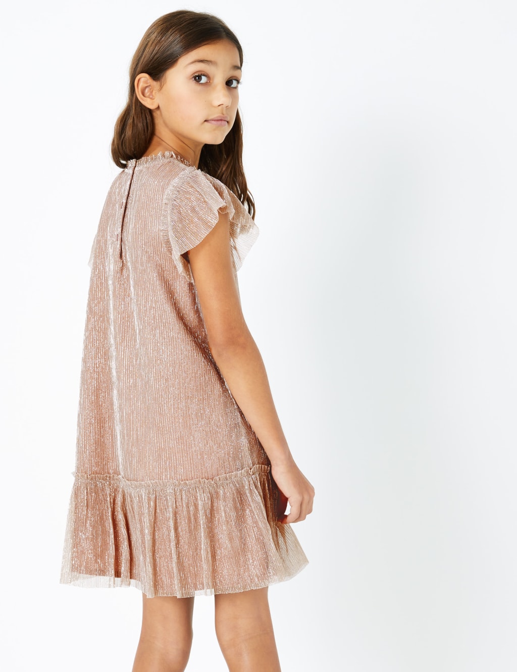 Metallic Dress (3-16 Years) 4 of 4