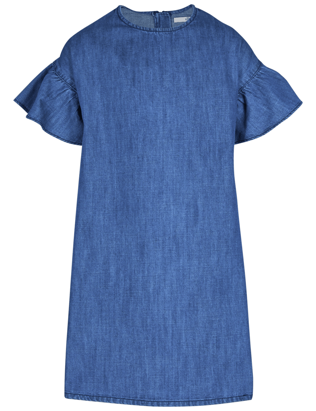 Denim Flared Sleeve Dress (3-16 Years) 5 of 6