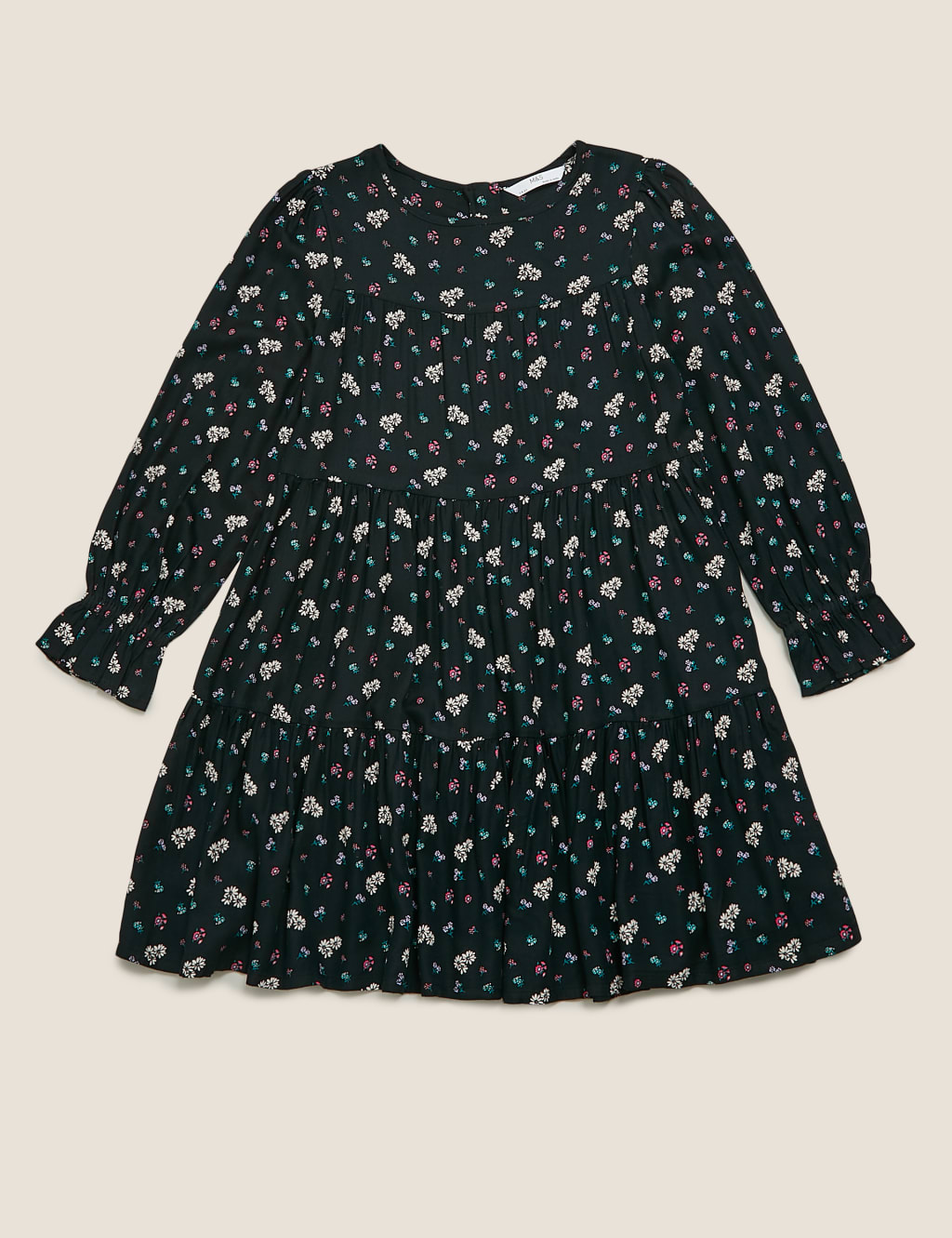 Floral Print Tiered Dress (6-14 Yrs) 2 of 5