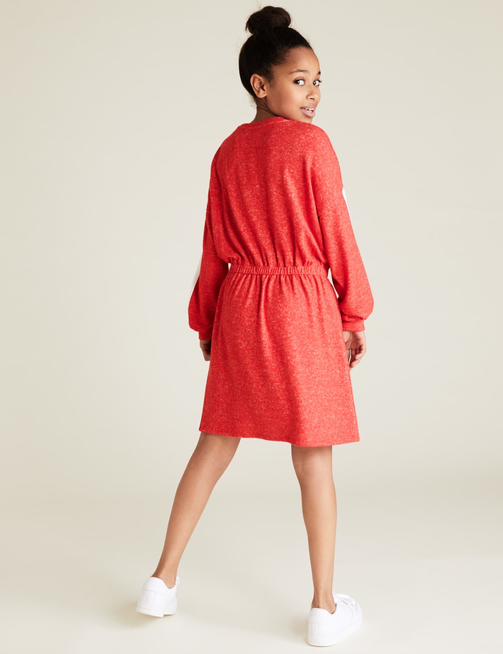 Cosy Sporty Side Stripe Dress (6-16 Yrs) 4 of 4