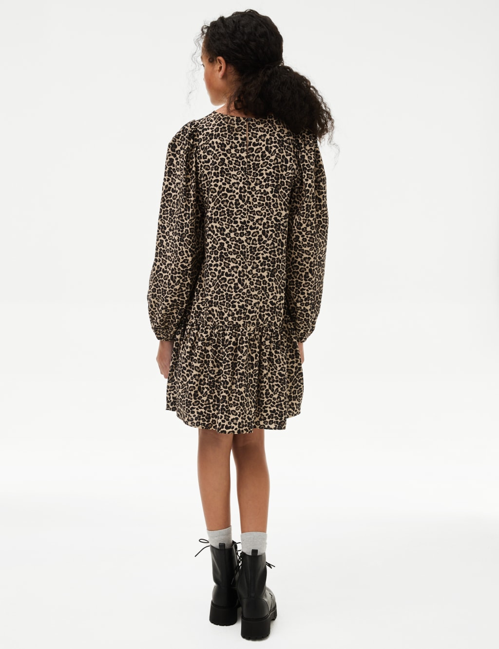 Leopard print dress m&s store