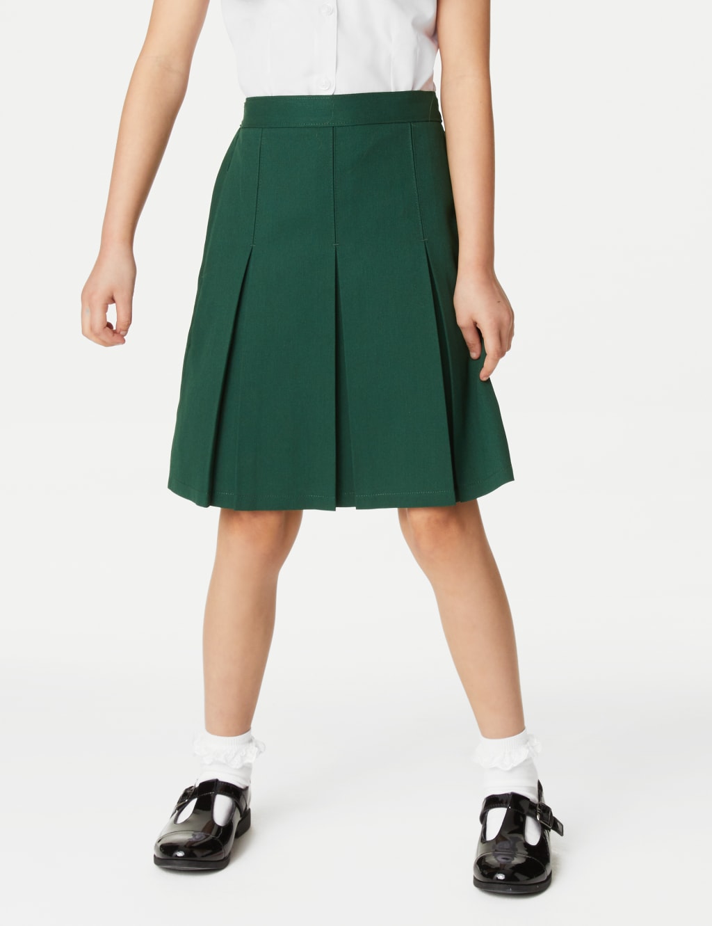 Girls' Permanent Pleats School Skirt (2-16 Yrs) 3 of 5