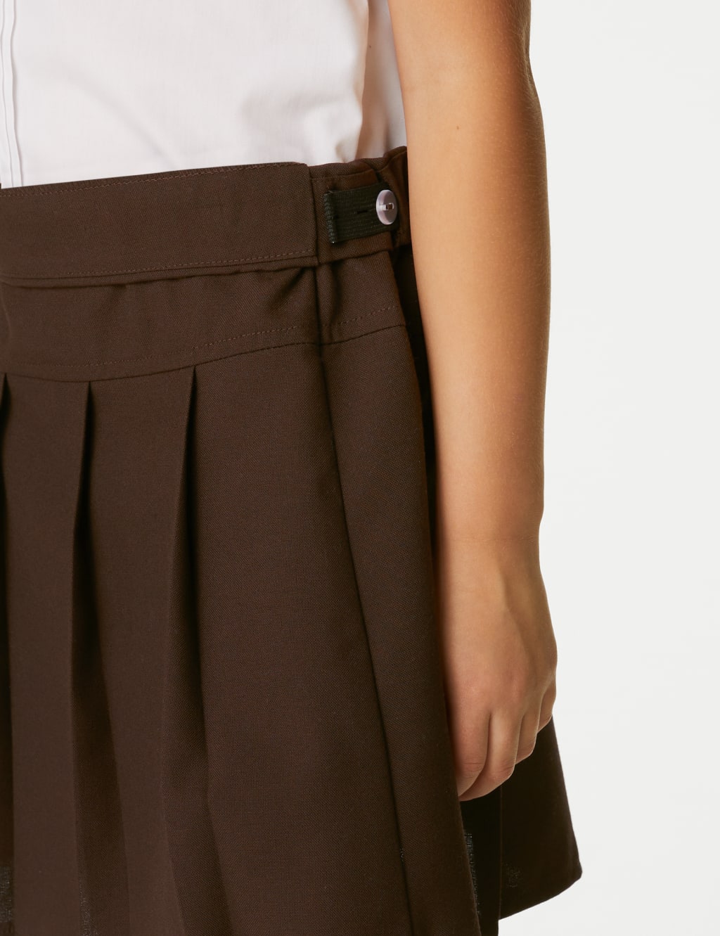 2pk Girls' Crease Resistant School Skirts (2-16 Yrs) 5 of 5