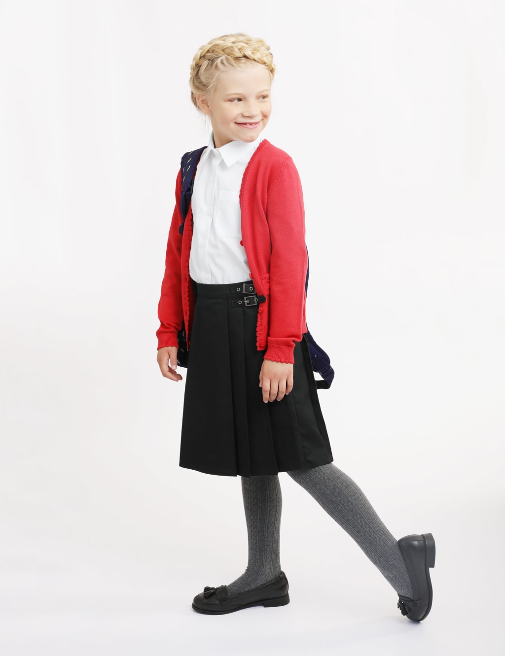 Girls' Kilt School Skirt 1 of 5