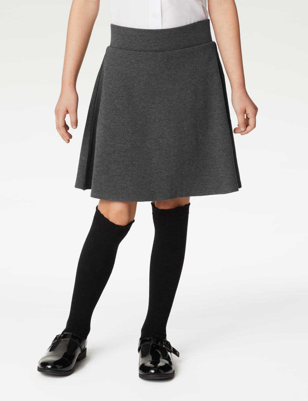 Girls' Jersey School Skort (2-18 Yrs) 3 of 6