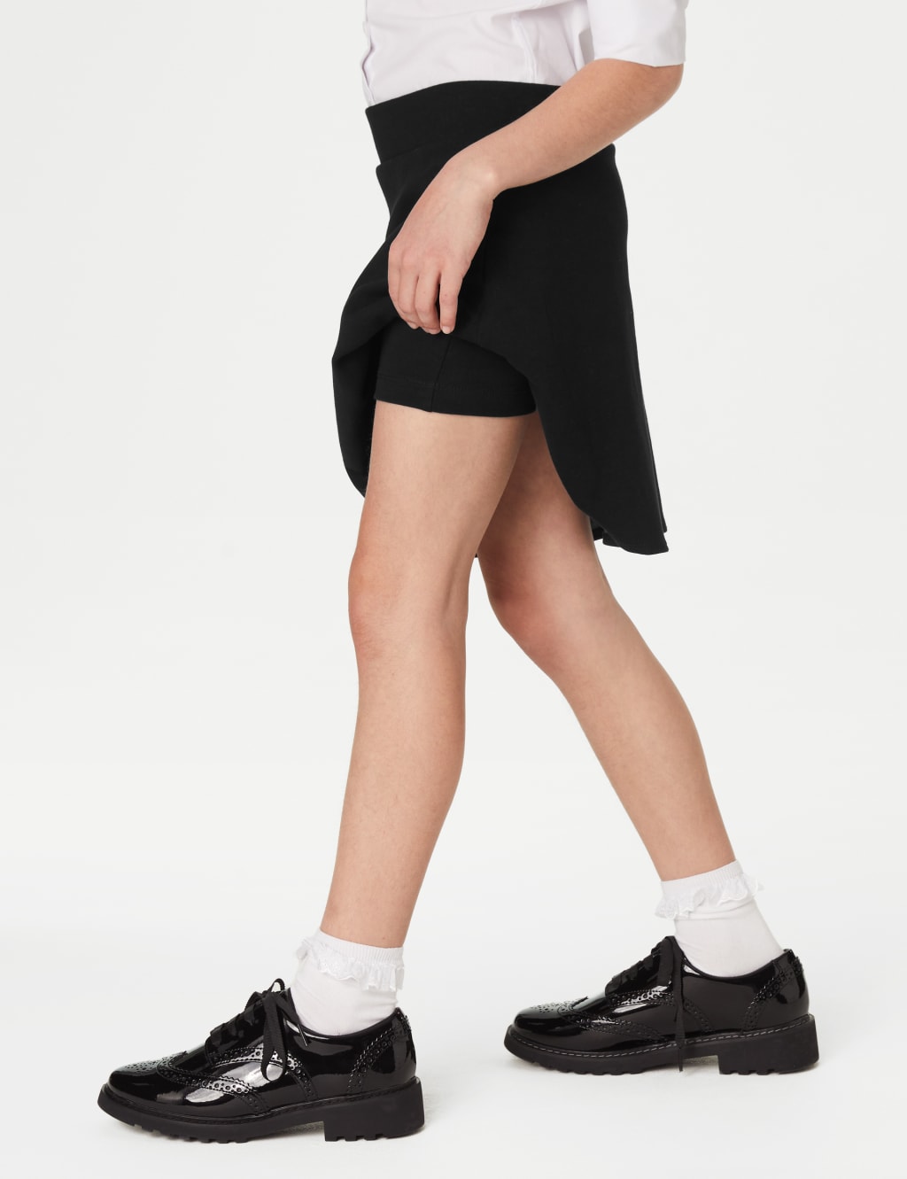 Girls Jersey School Skort 2 18 Yrs