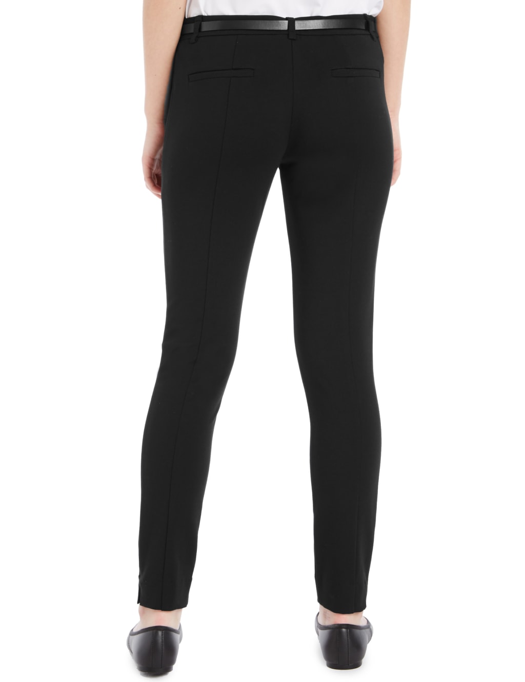 Senior Girls' Skinny Leg Belted Trousers (Older Girls) 3 of 3