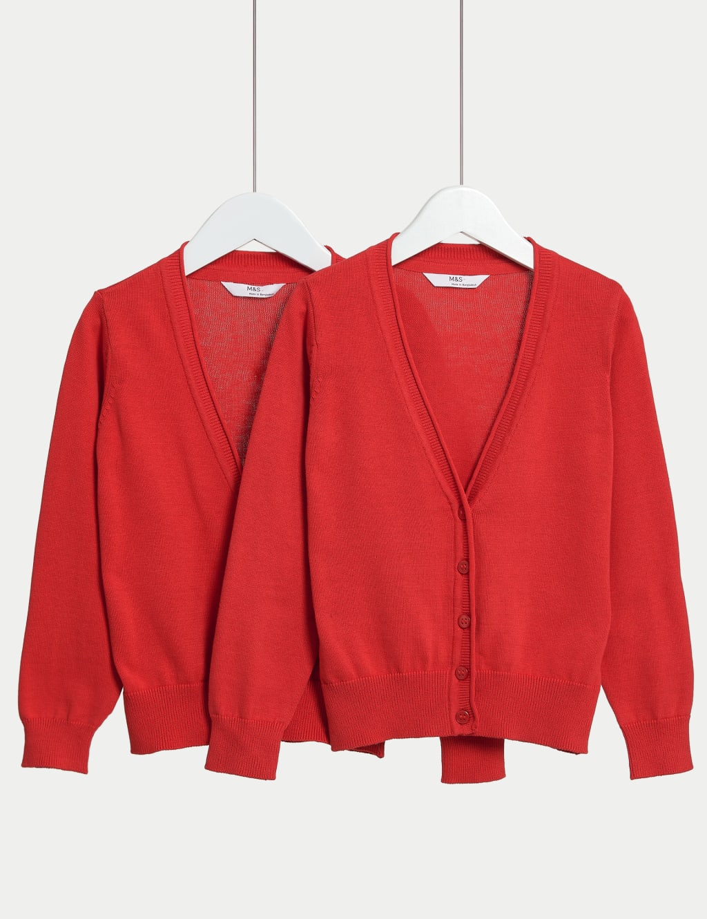 M&s ladies red cardigan shop