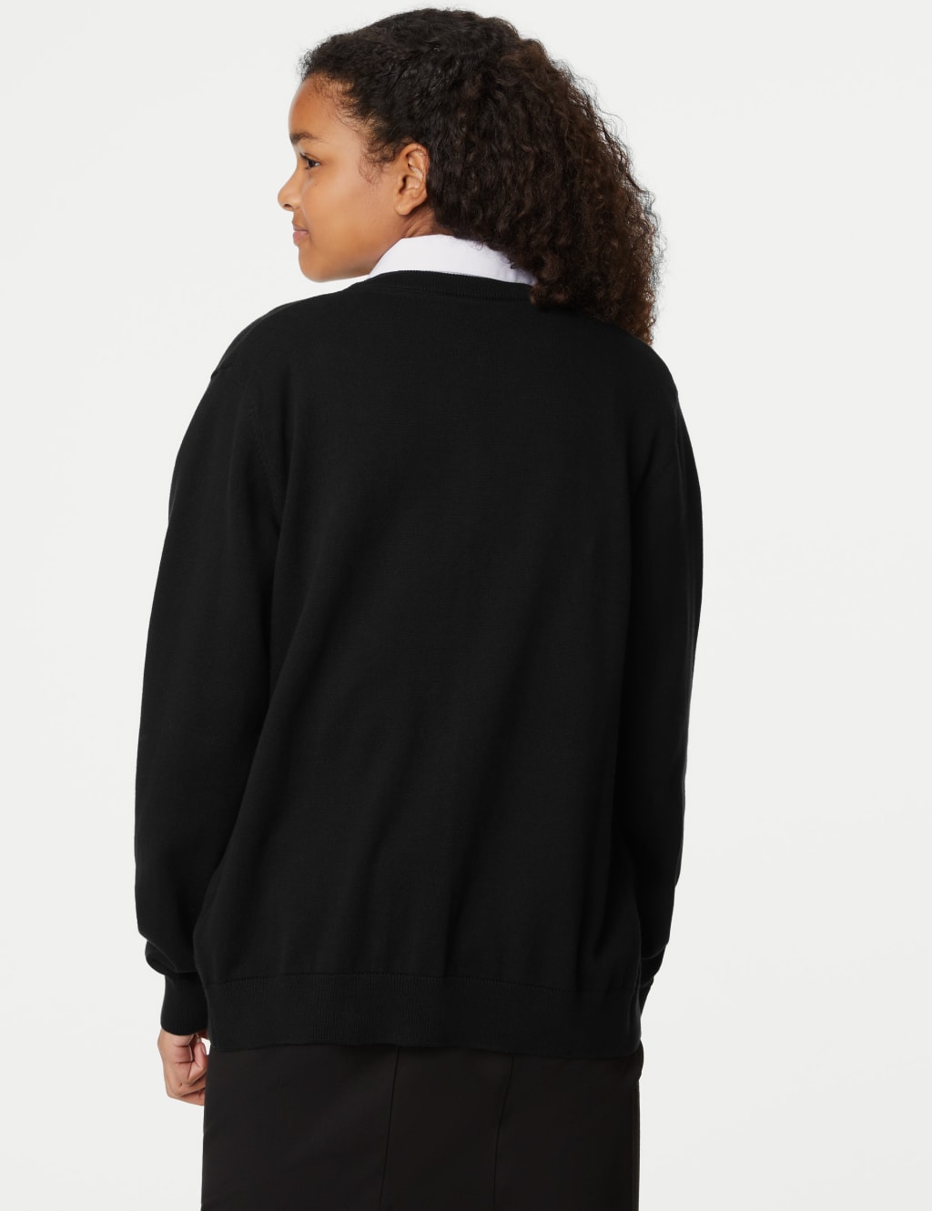 M&s black cardigan store