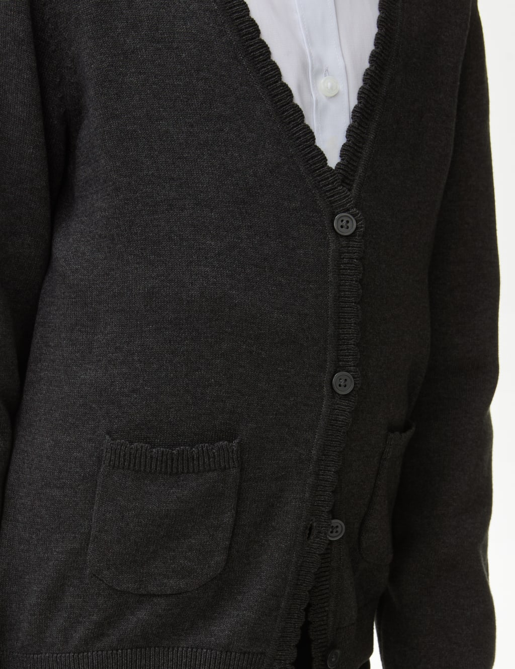 Girls' Pure Cotton School Cardigan (2-18 Yrs) 5 of 5