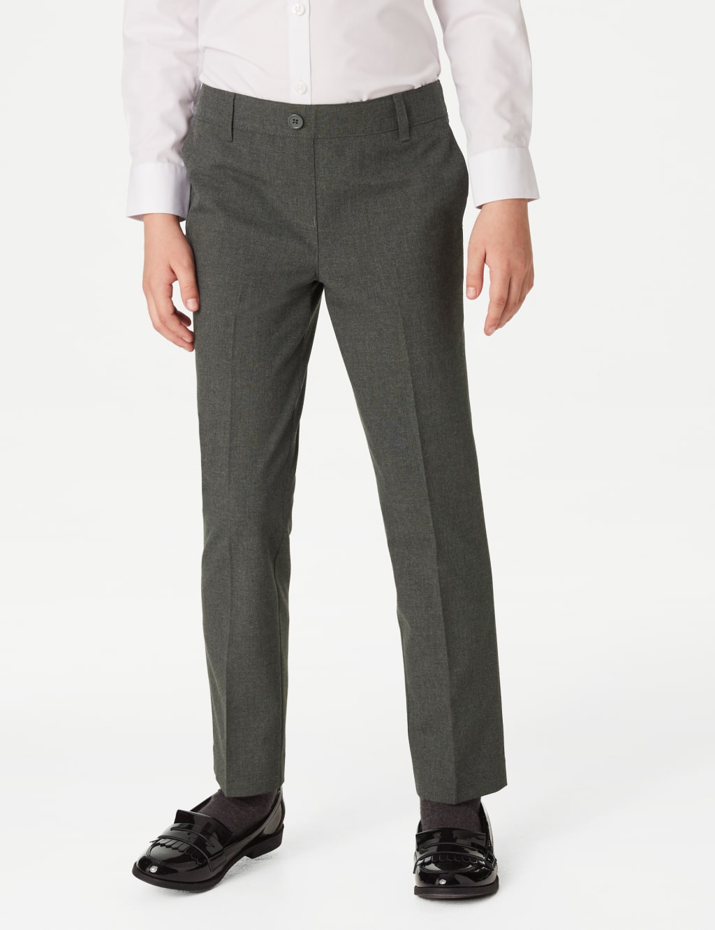 2pk Girls' Easy Dressing School Trousers (3-18 Yrs) 3 of 5