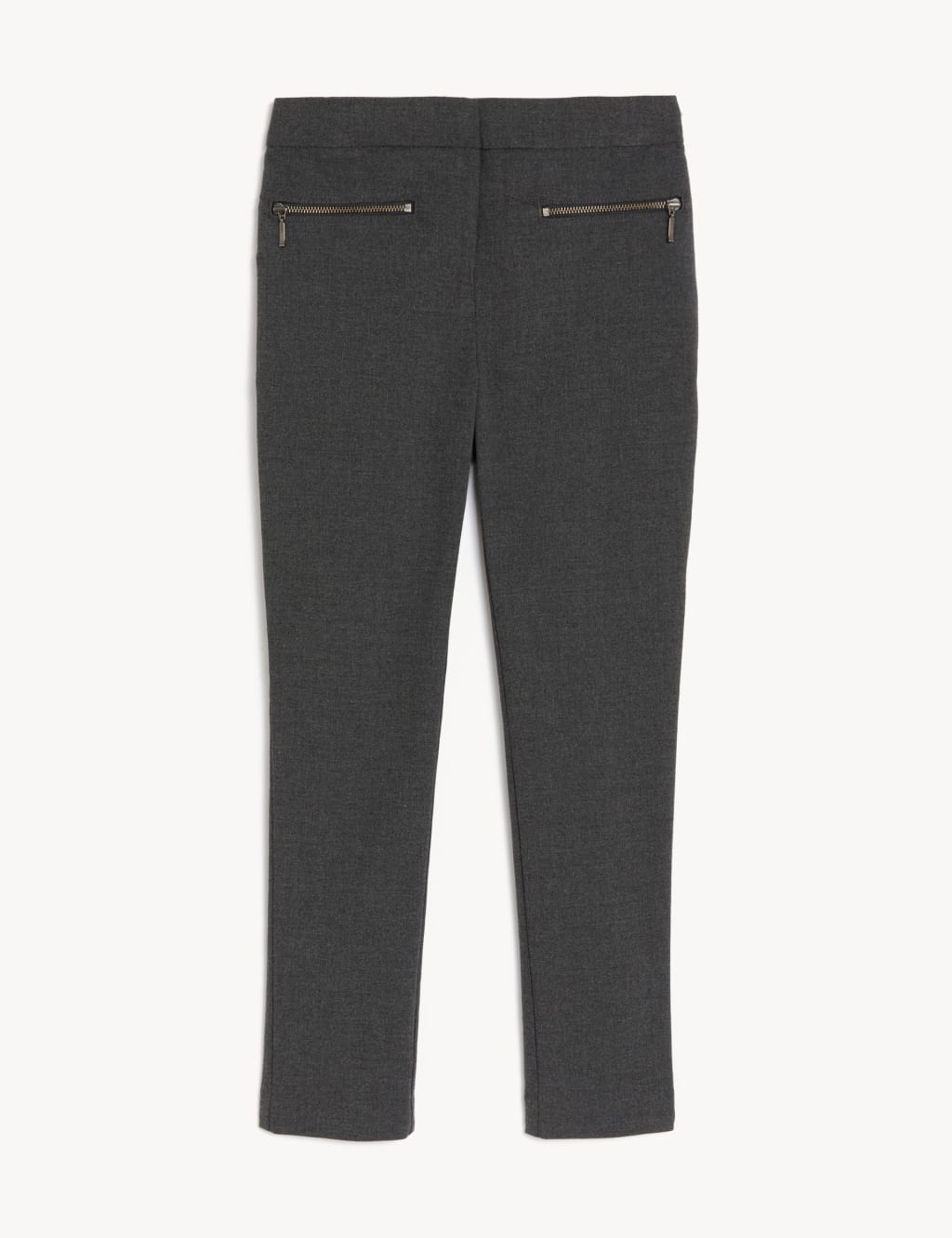 Girls' Super Skinny Leg Zip School Trousers (2-18 Yrs) 2 of 5
