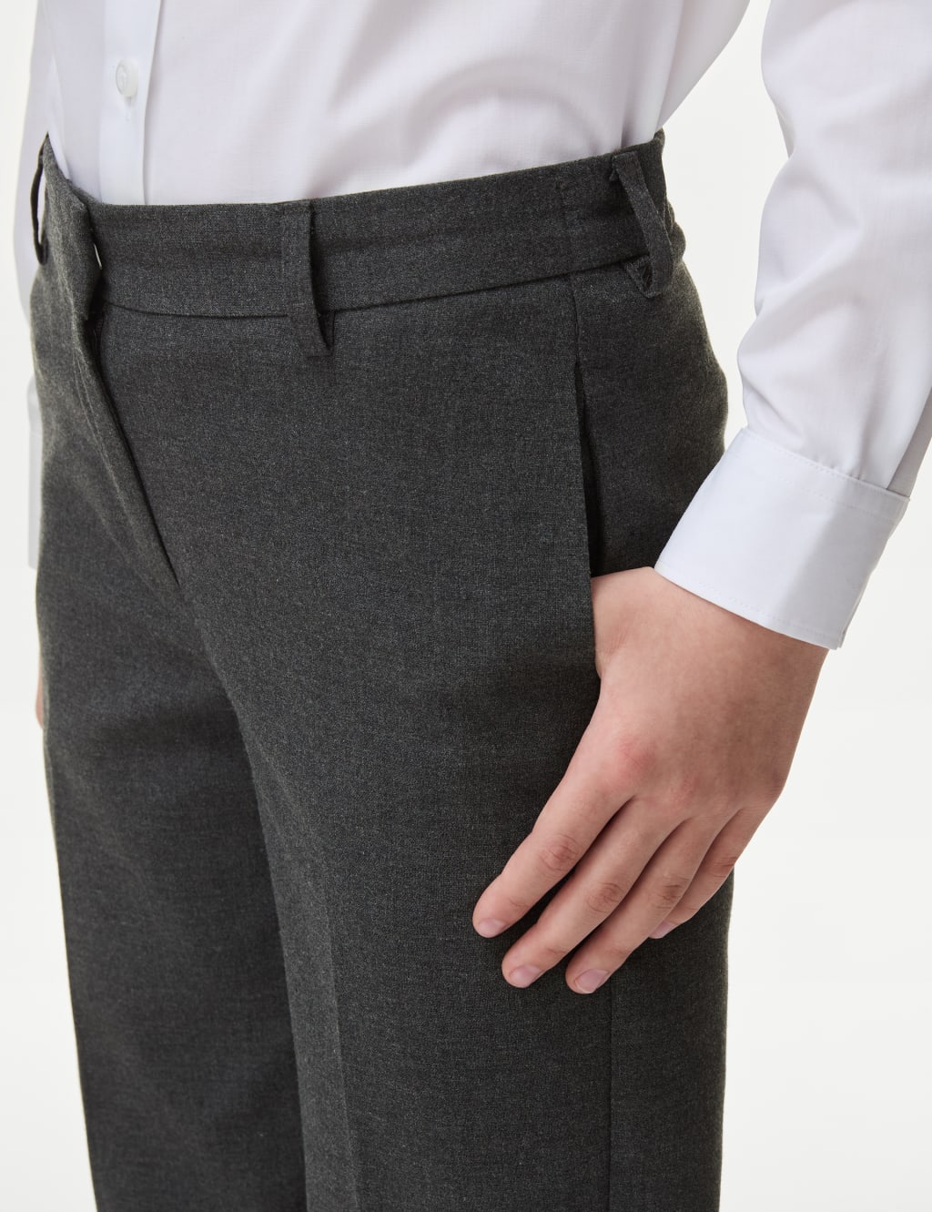 Girls' Regular Leg Stretch Trousers (2-18 Yrs) 3 of 6