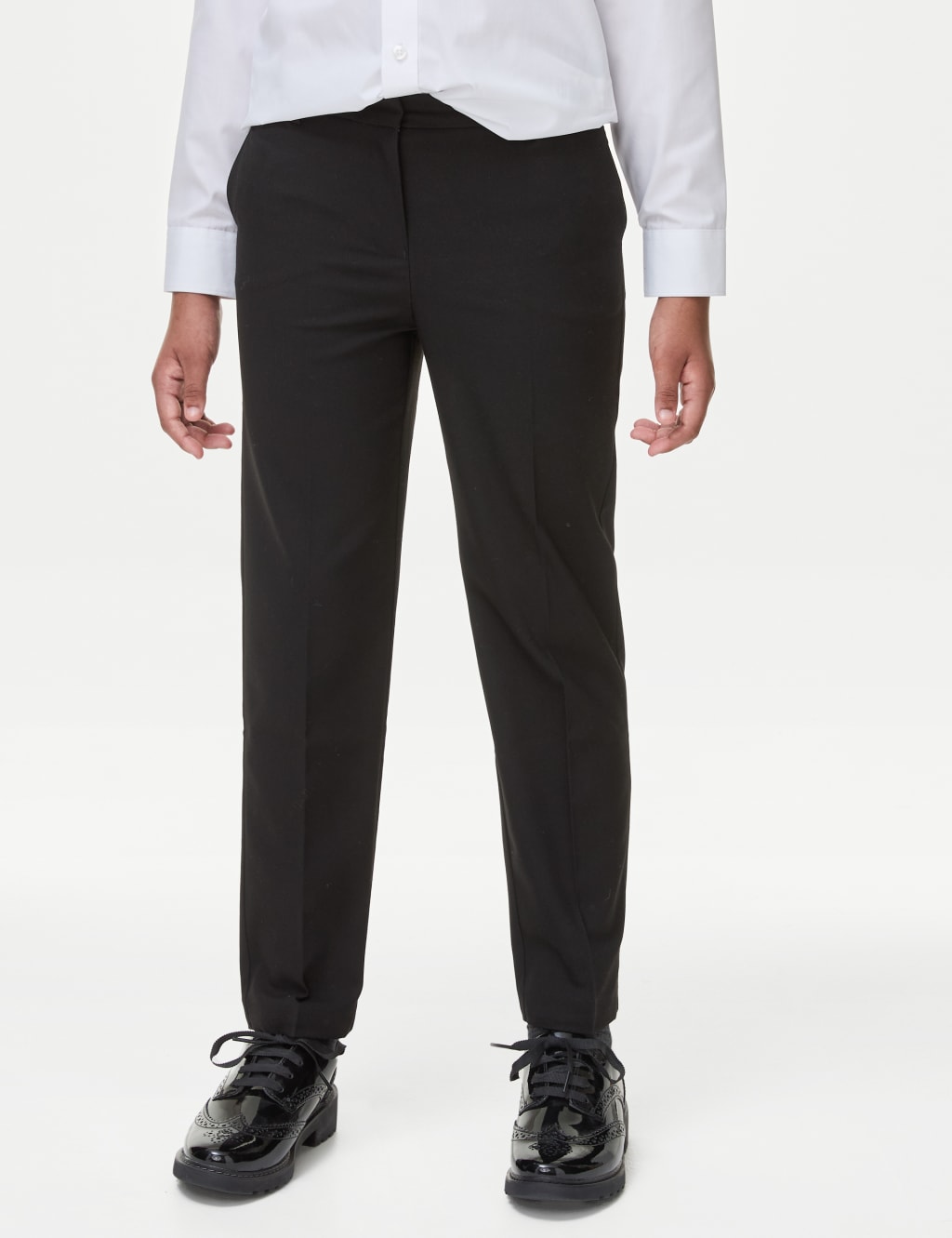 Girls' Regular Leg Stretch Trousers (2-18 Yrs) 4 of 6