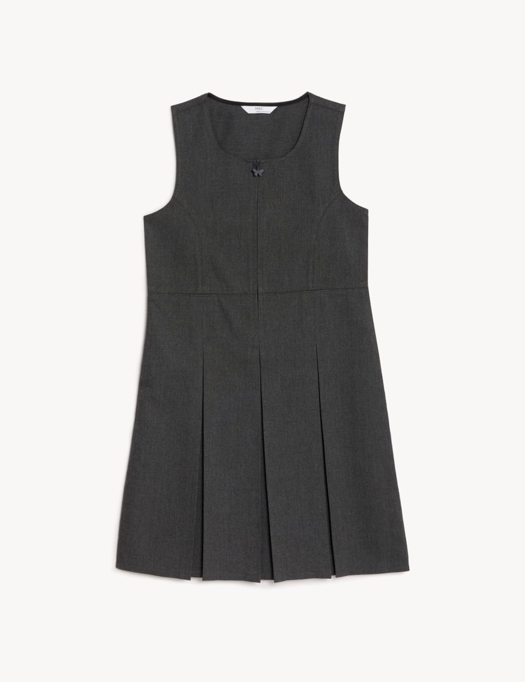 Girls Longer Length Pleated School Pinafore 2 12 Yrs