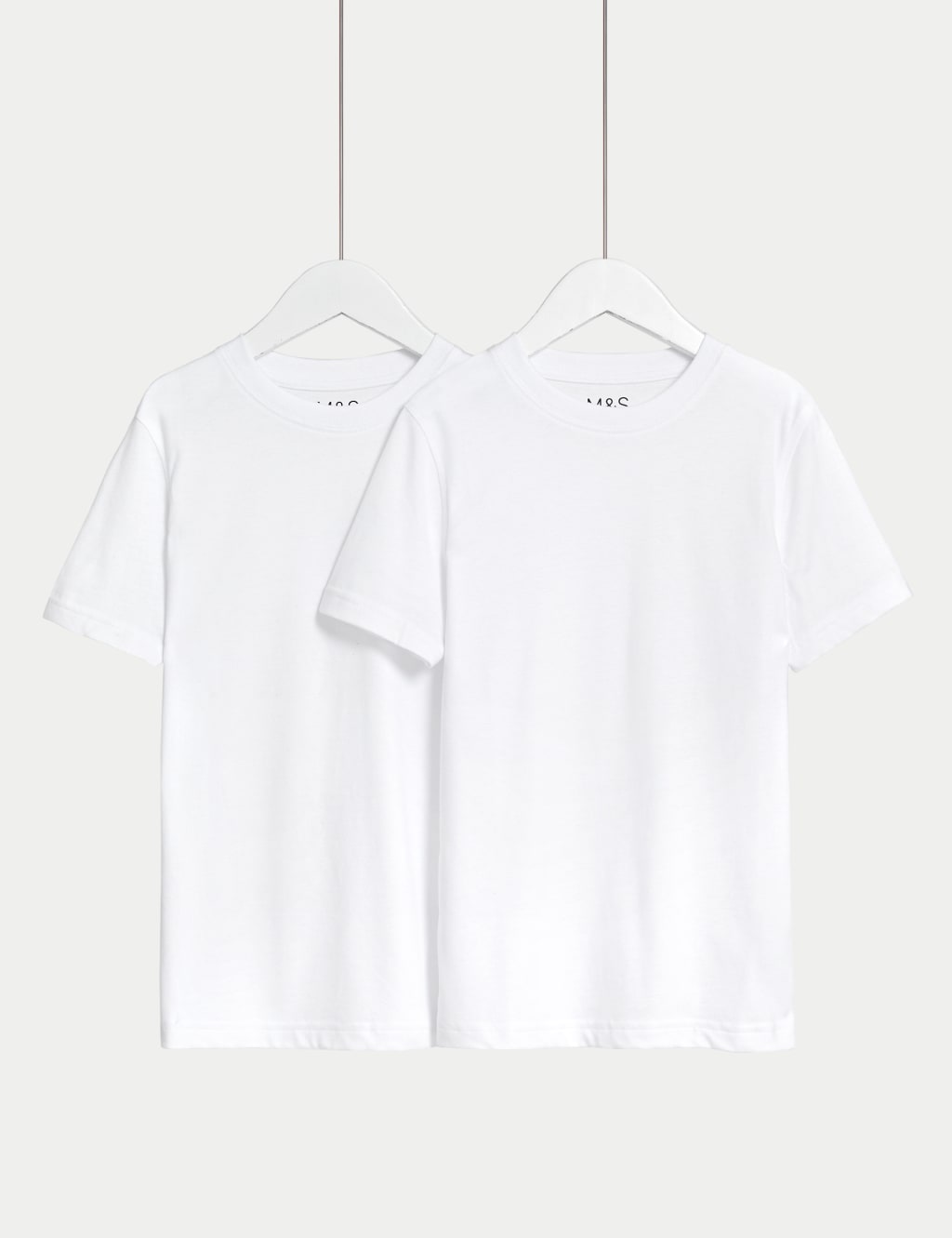 2pk Unisex Pure Cotton School T-Shirts (2-16 Yrs) 2 of 2