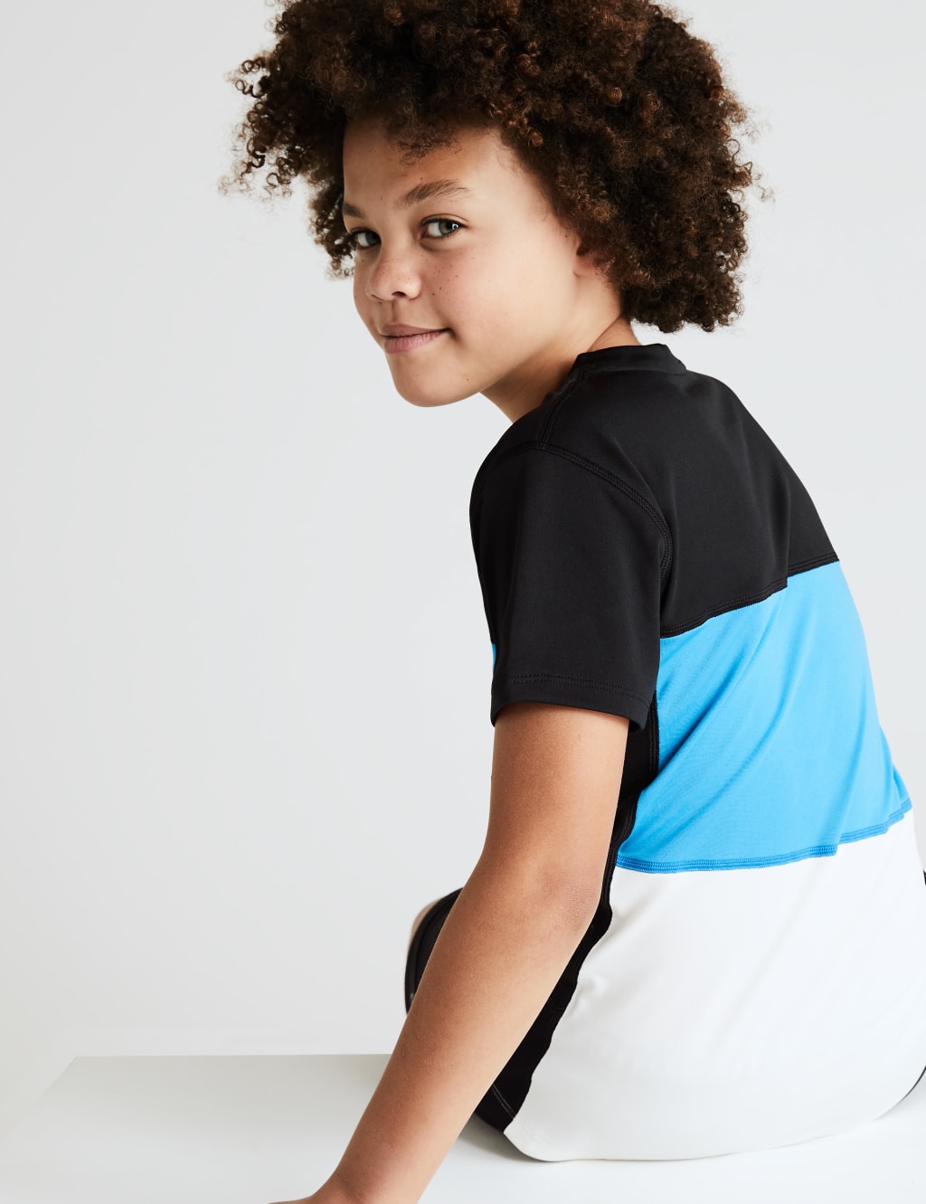Colour Block Active T-Shirt (6-14 Yrs) 5 of 7