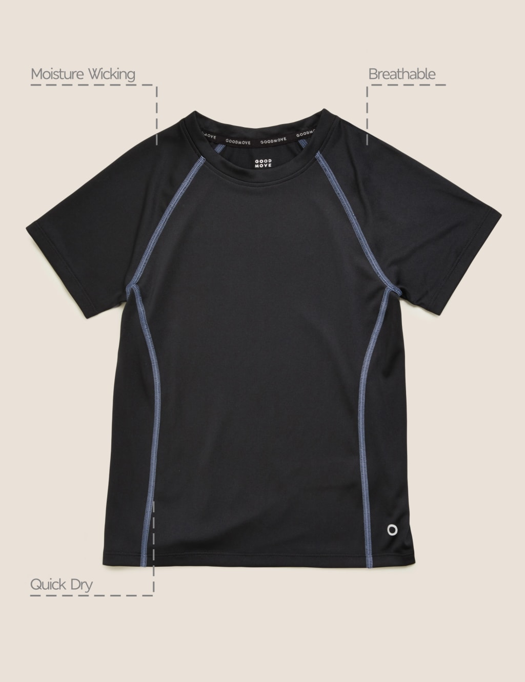 Plain Active T-Shirt (6-14 Yrs) 6 of 6