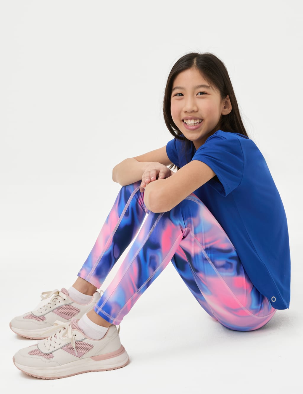 Printed Sports Leggings 6 16 Yrs