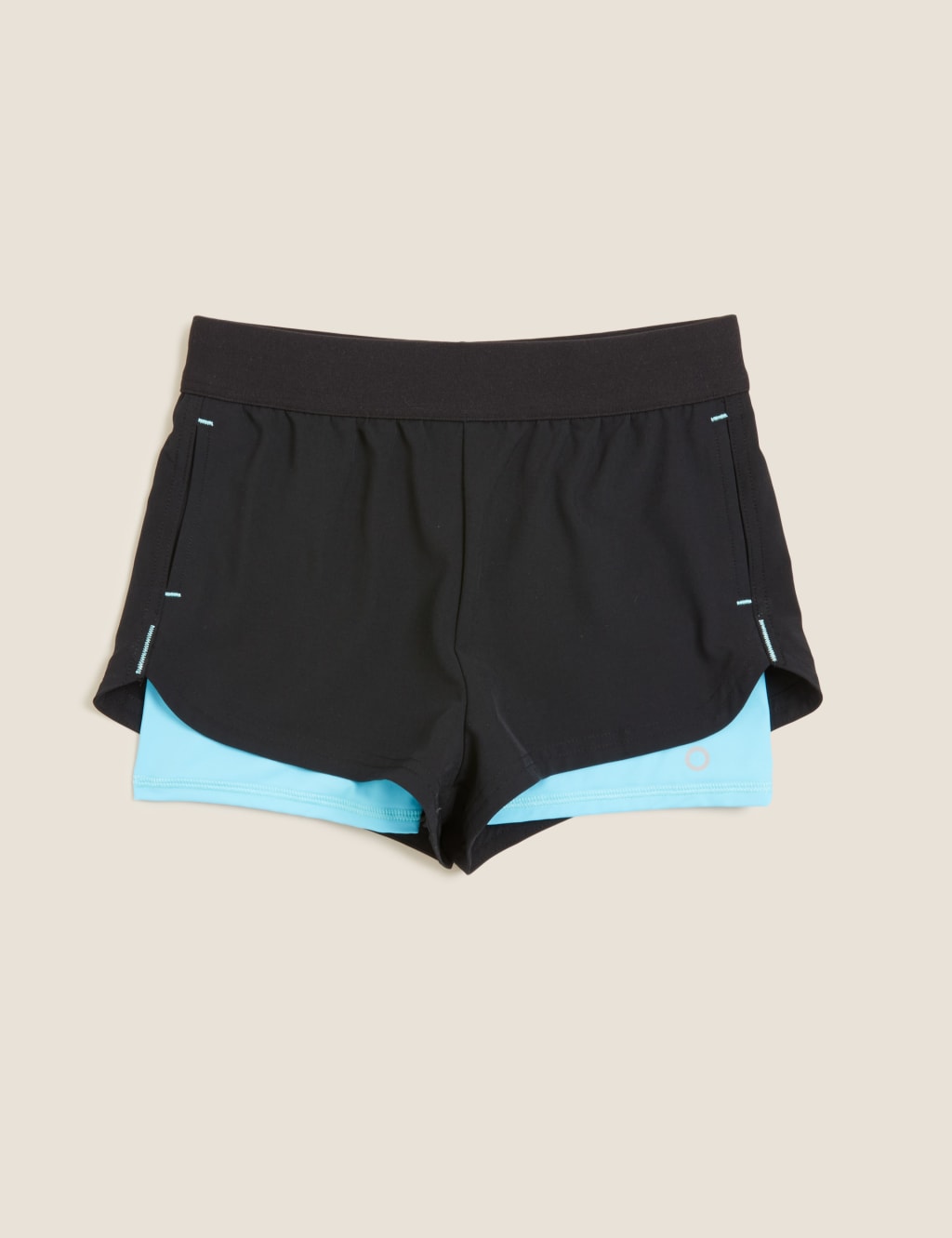 Layered 2 in 1 Sports Shorts (6-14 Yrs) 2 of 7