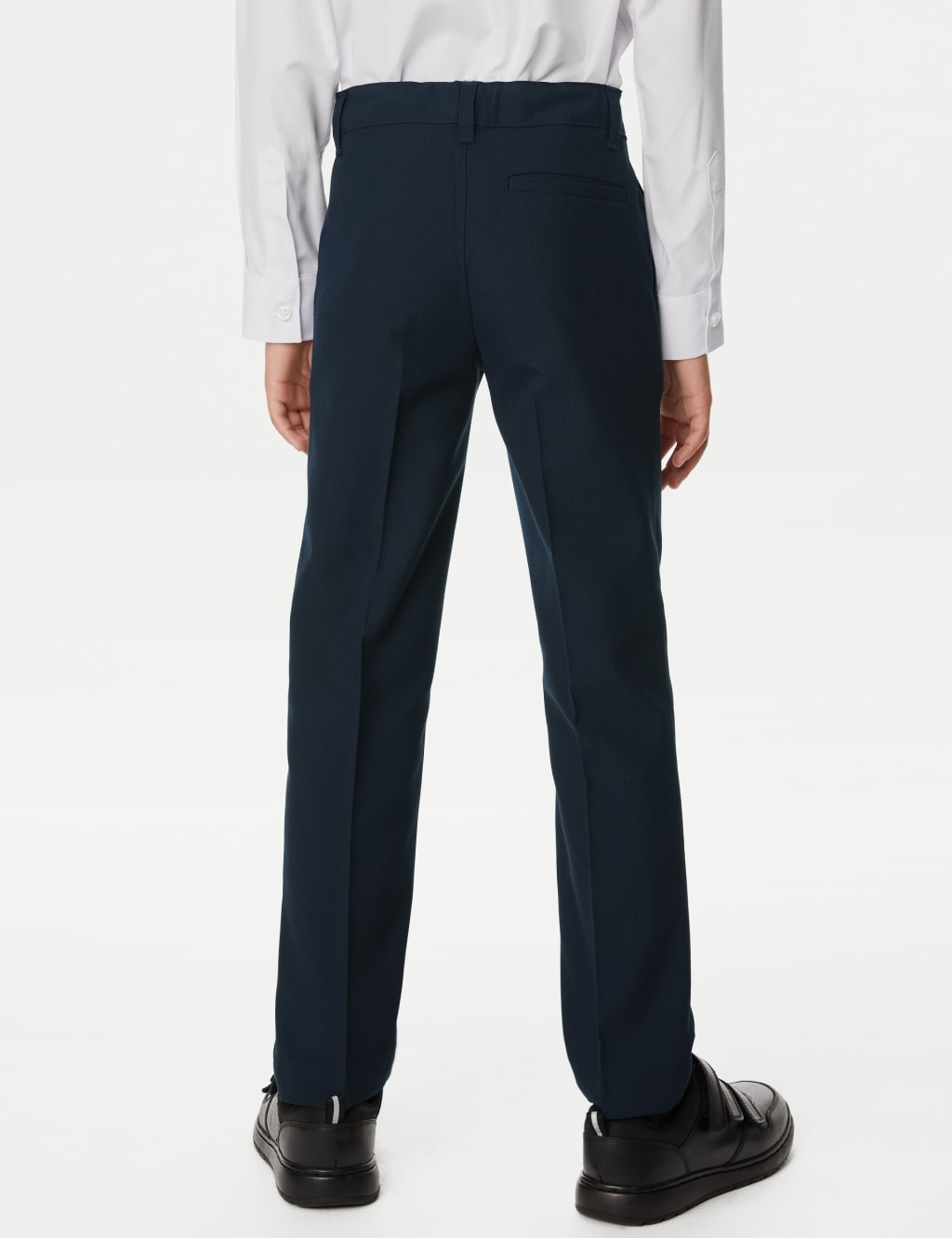 2pk Boys' Slim Leg School Trousers (2-18 Yrs) 4 of 4